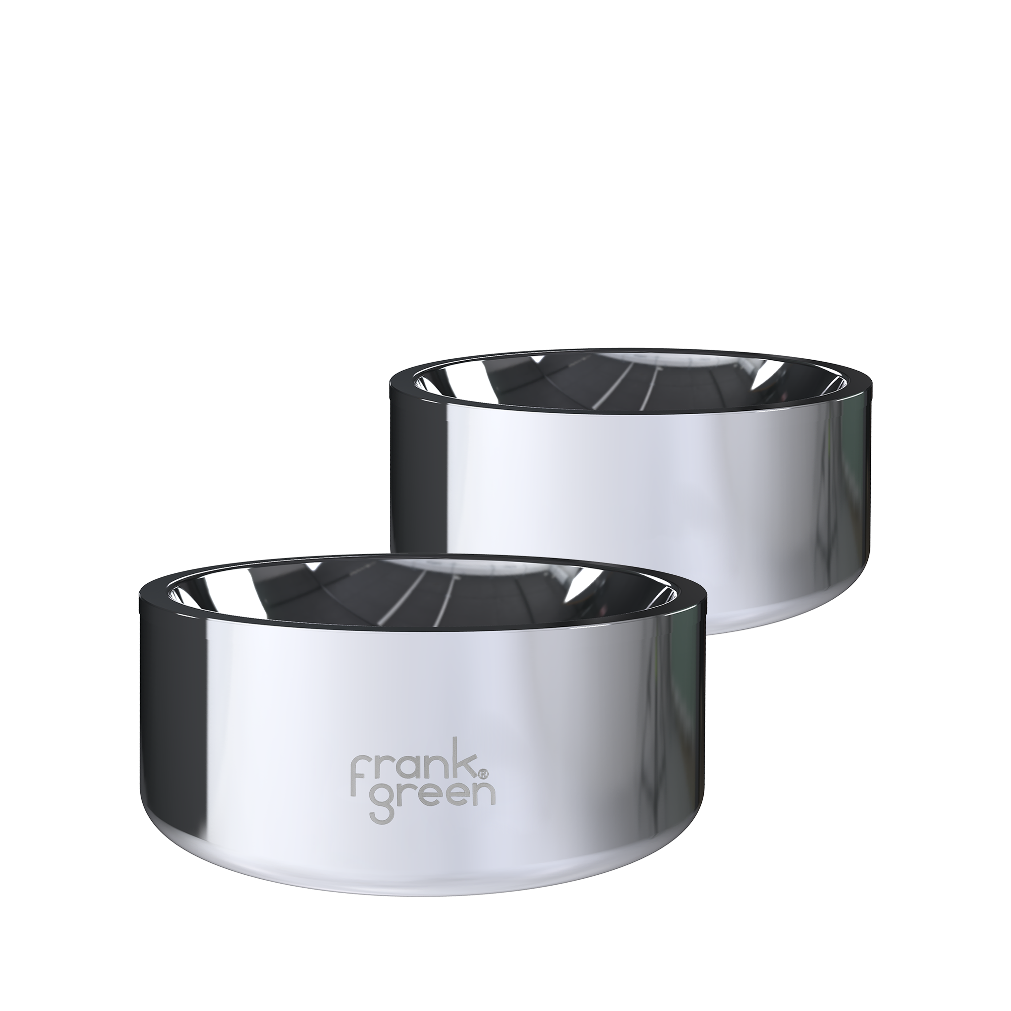 Premium Stainless Steel Dog Bowl - Medium Size, Non-Slip Pet Food & Water Dish for Large Breeds - Ideal for Home, Travel & Outdoor Use