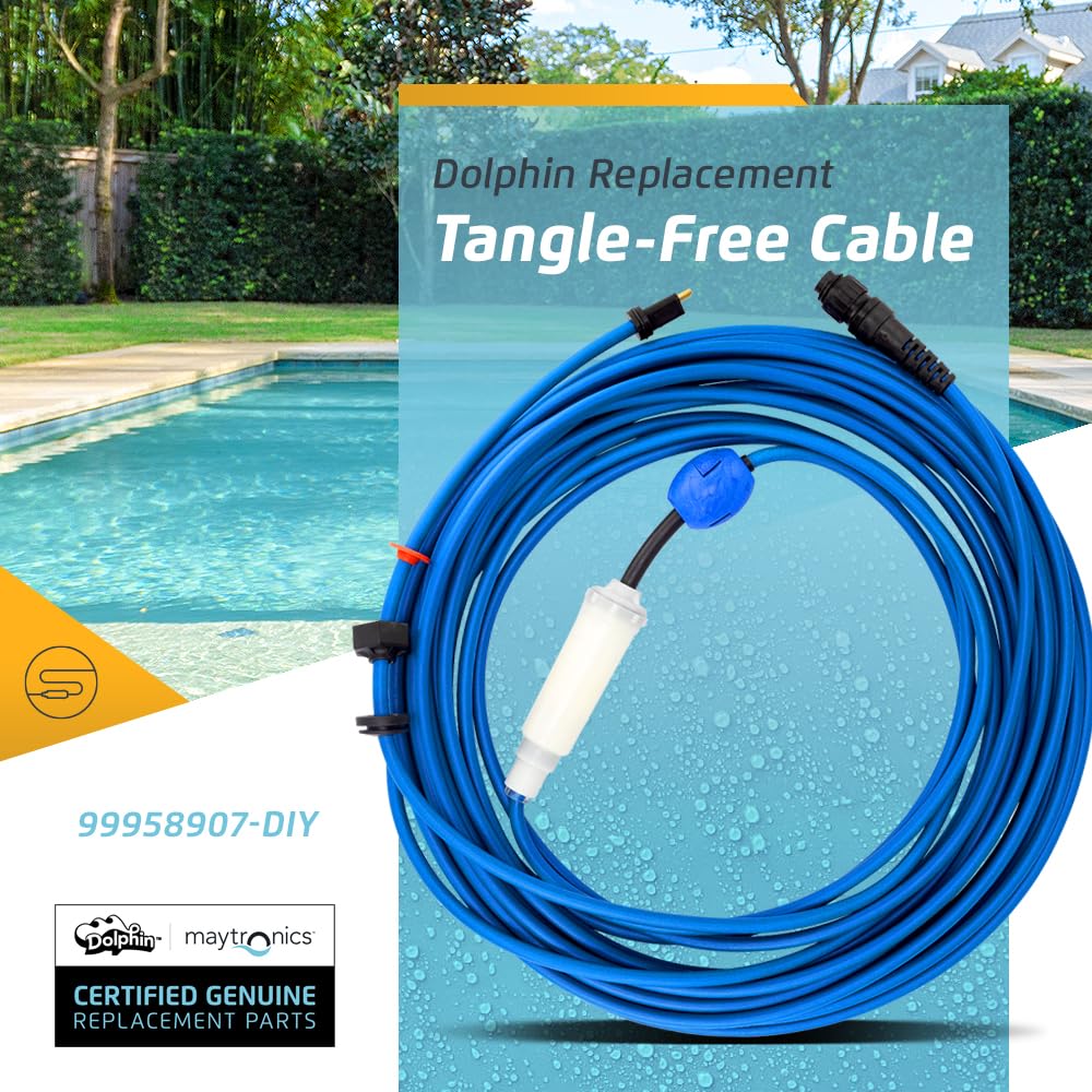99958907 DIY Blue Swivel Cable - 360° Rotating USB Charging Cord for Phones, Tablets & Laptops - Perfect for Home, Office & Travel Use