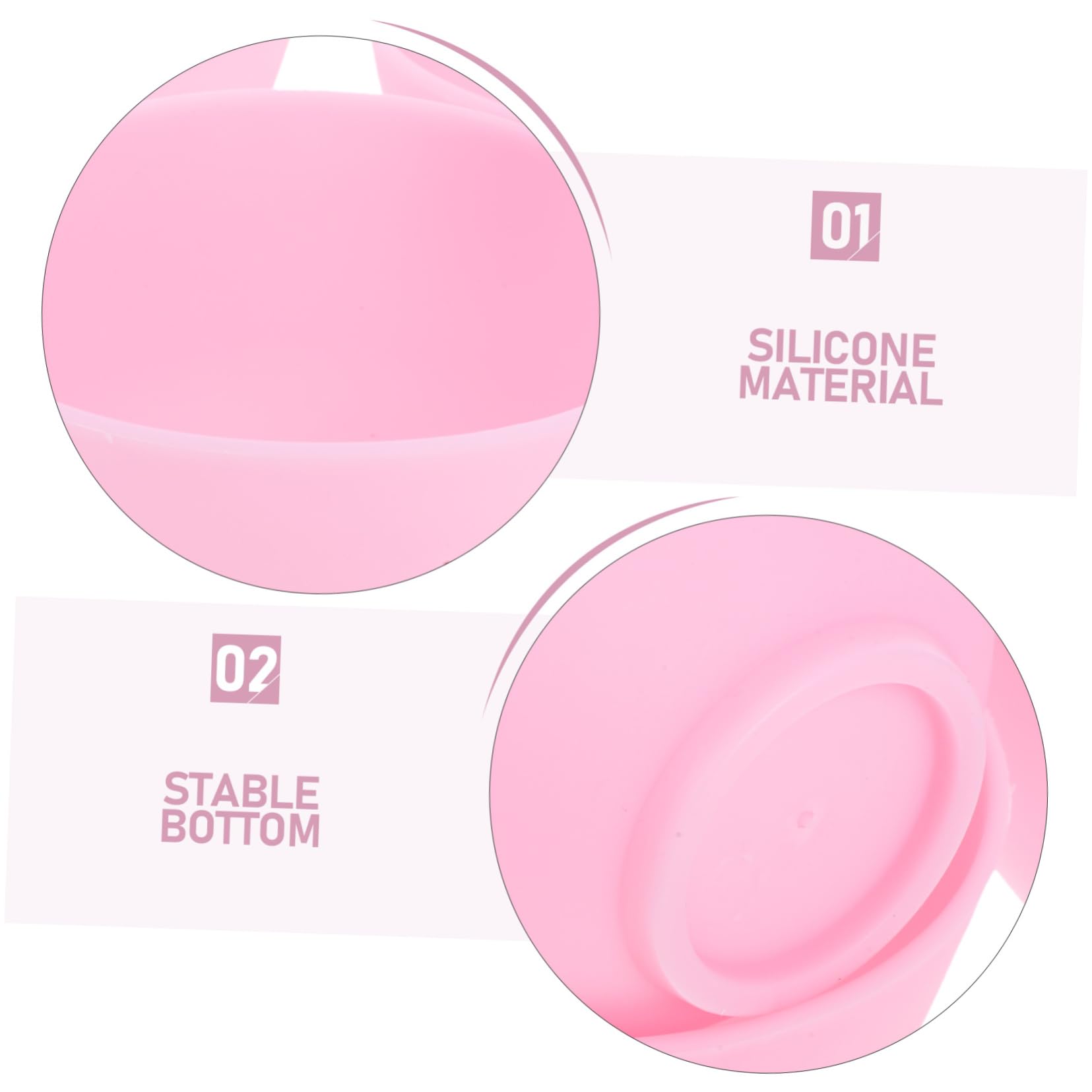 5pcs Reusable Silicone Facial Mask Mixing Bowl Set - DIY Skincare Tools for Clay Masks, Facials & Beauty Treatments | Home Spa Essentials for At-Home Skincare Routine