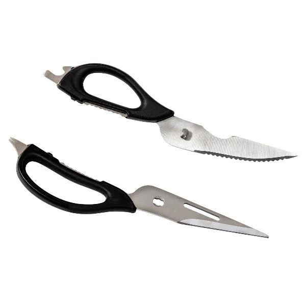 Premium Stainless Steel Kitchen Shears - Heavy Duty Scissors for Cutting Meat, Poultry, Herbs & Vegetables - Perfect for Cooking, Food Prep & Butchering