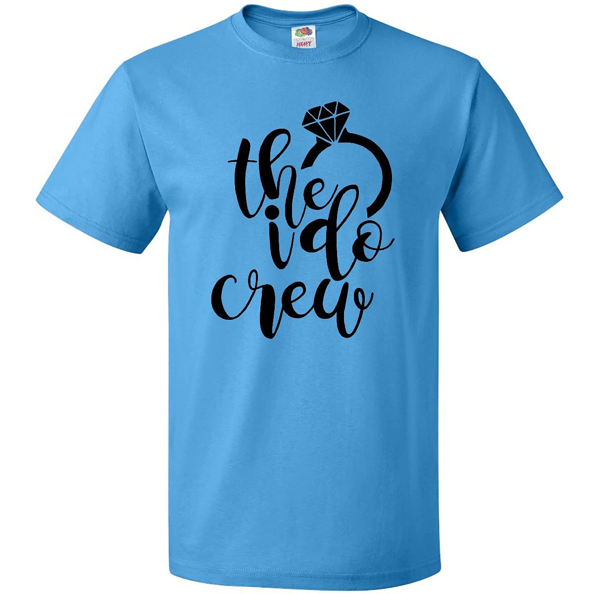 Inktastic 'The I Do Crew' Bachelorette Party T-Shirt - Funny Wedding Tee for Bride Squad & Bridesmaids - Perfect for Bachelorette Parties, Girls Trips & Wedding Events