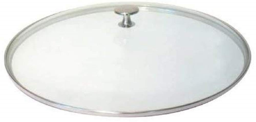 STAUB 37cm Round Glass Lid - Premium Oven-Safe Cover for Dutch Ovens & Casseroles - Perfect for Baking, Roasting & Slow Cooking