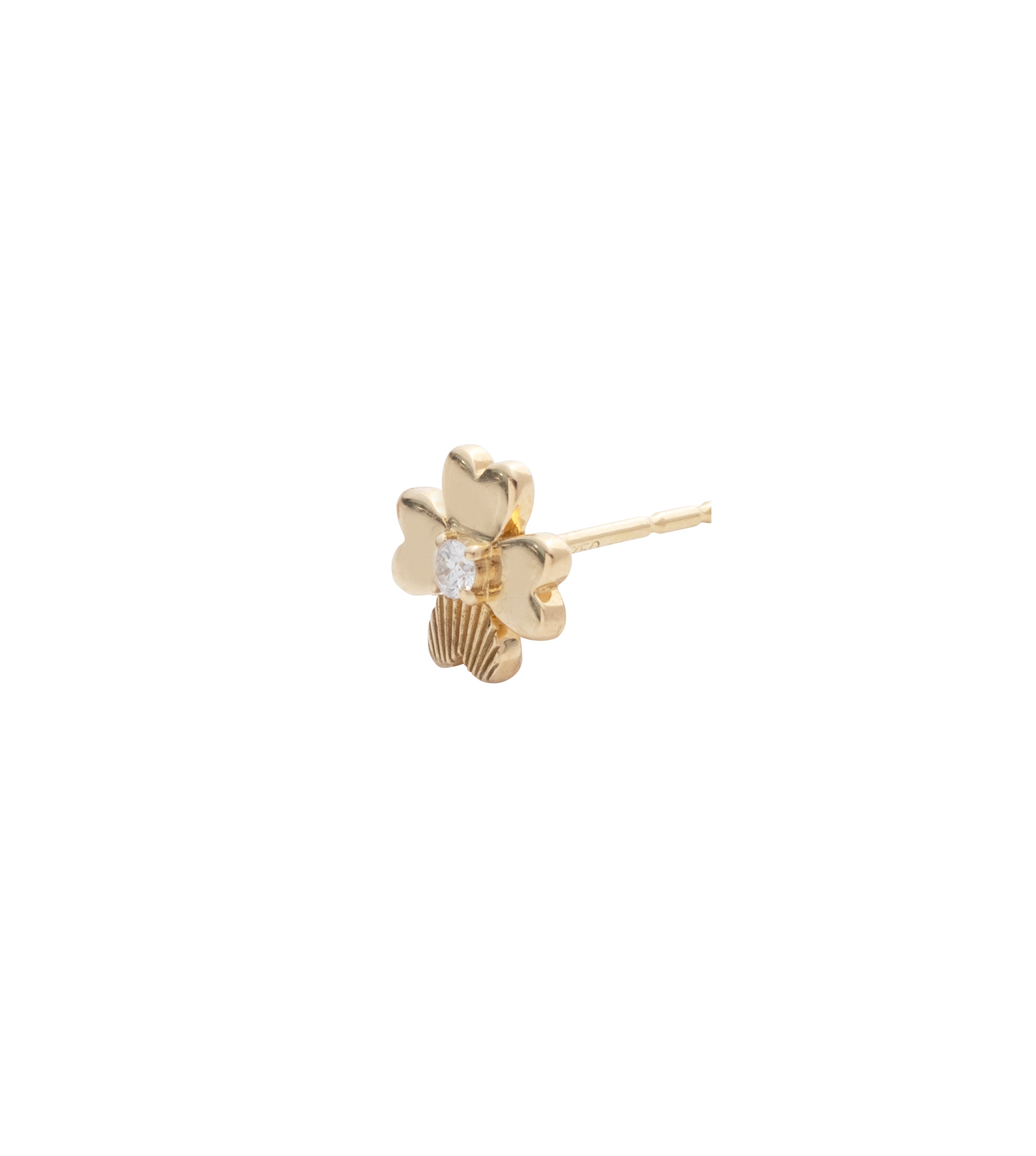 Four Leaf Clover Stud Earrings - Sterling Silver Lucky Charm Jewelry for Women - Perfect for Everyday Wear, Gifts & Special Occasions
