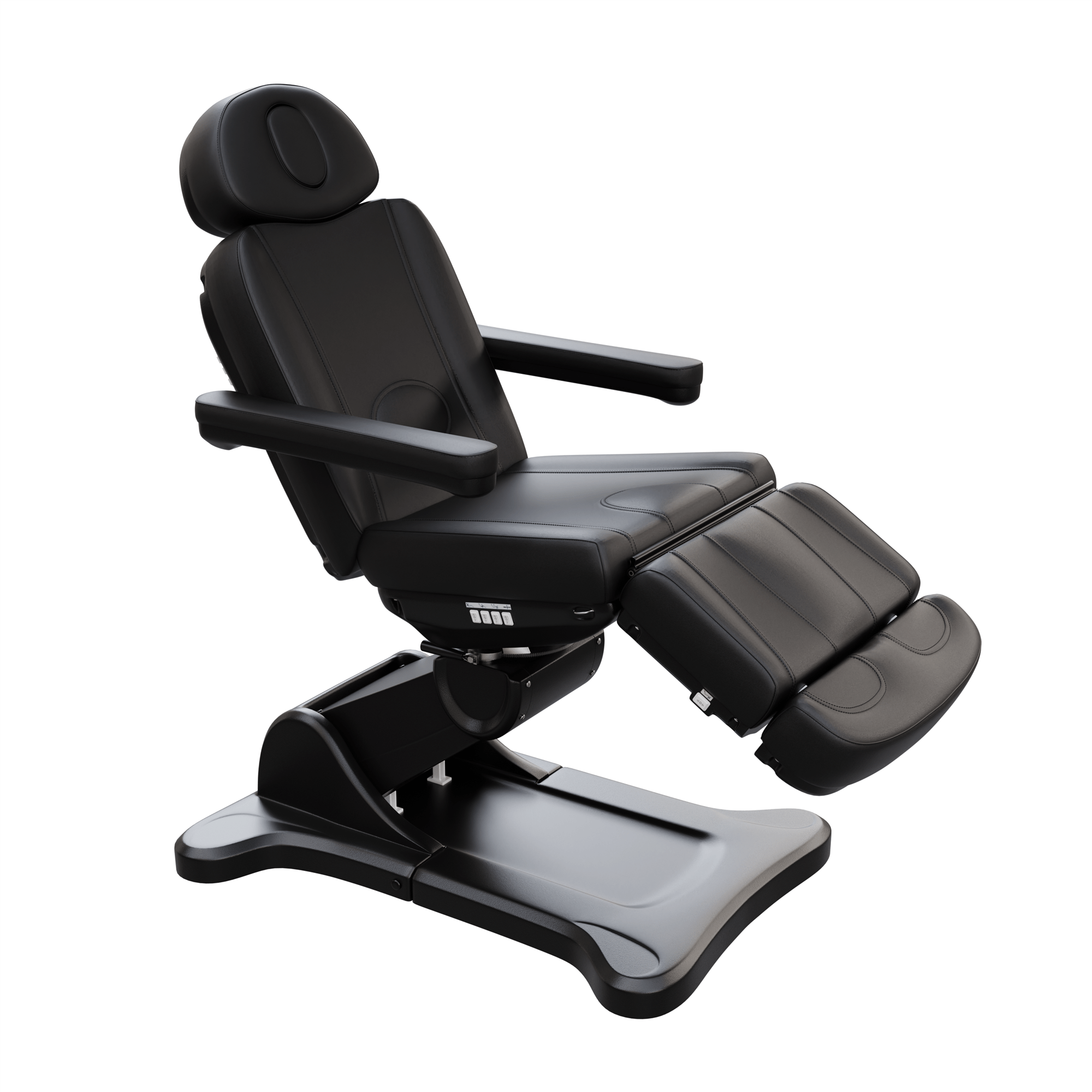 Electric 4 Motor Massage Chair Bed for Home & Office - Full Body Recliner with Heat Therapy for Pain Relief & Relaxation - Perfect for Living Room, Bedroom or Spa