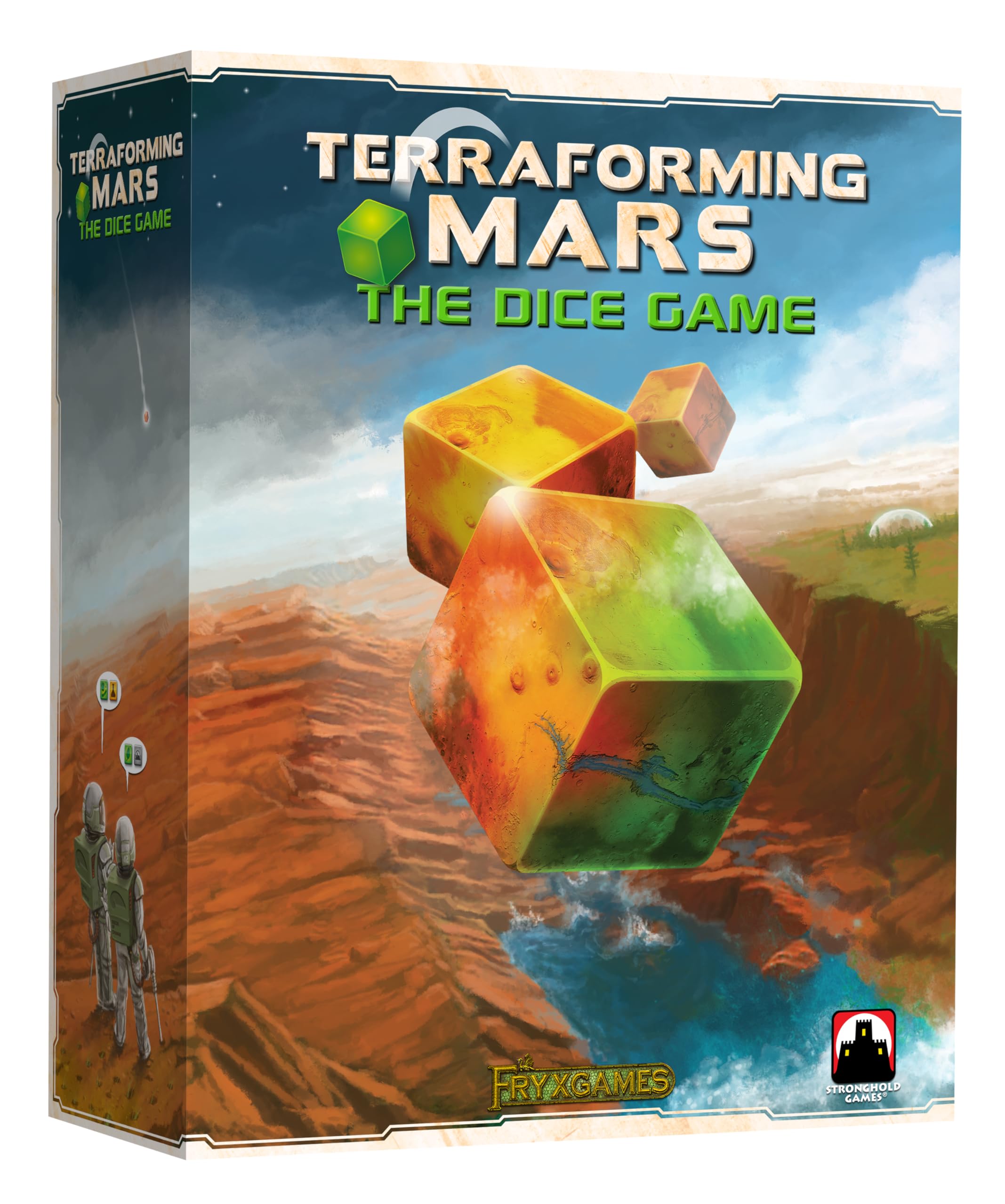 Terraforming Mars Dice Game - 1-4 Players, Ages 14+ for Family Game Night