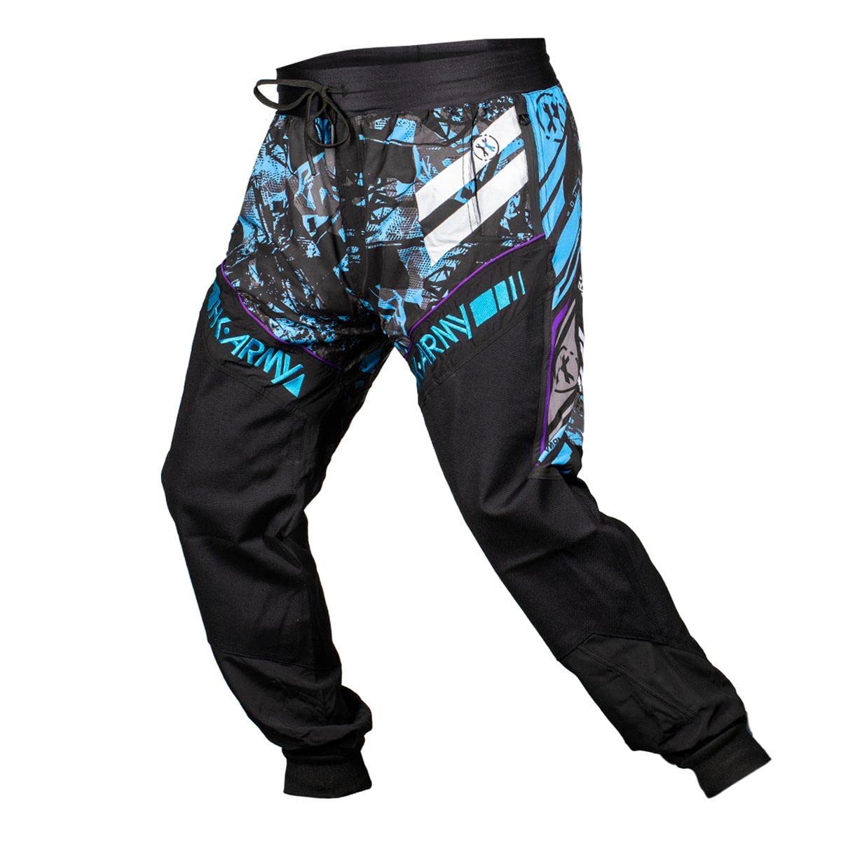 HK Army TRK Air Paintball Joggers - Breathable Performance Pants for Paintball Players - Poison Green - Medium Size - Ideal for Speedball and Woodsball Games
