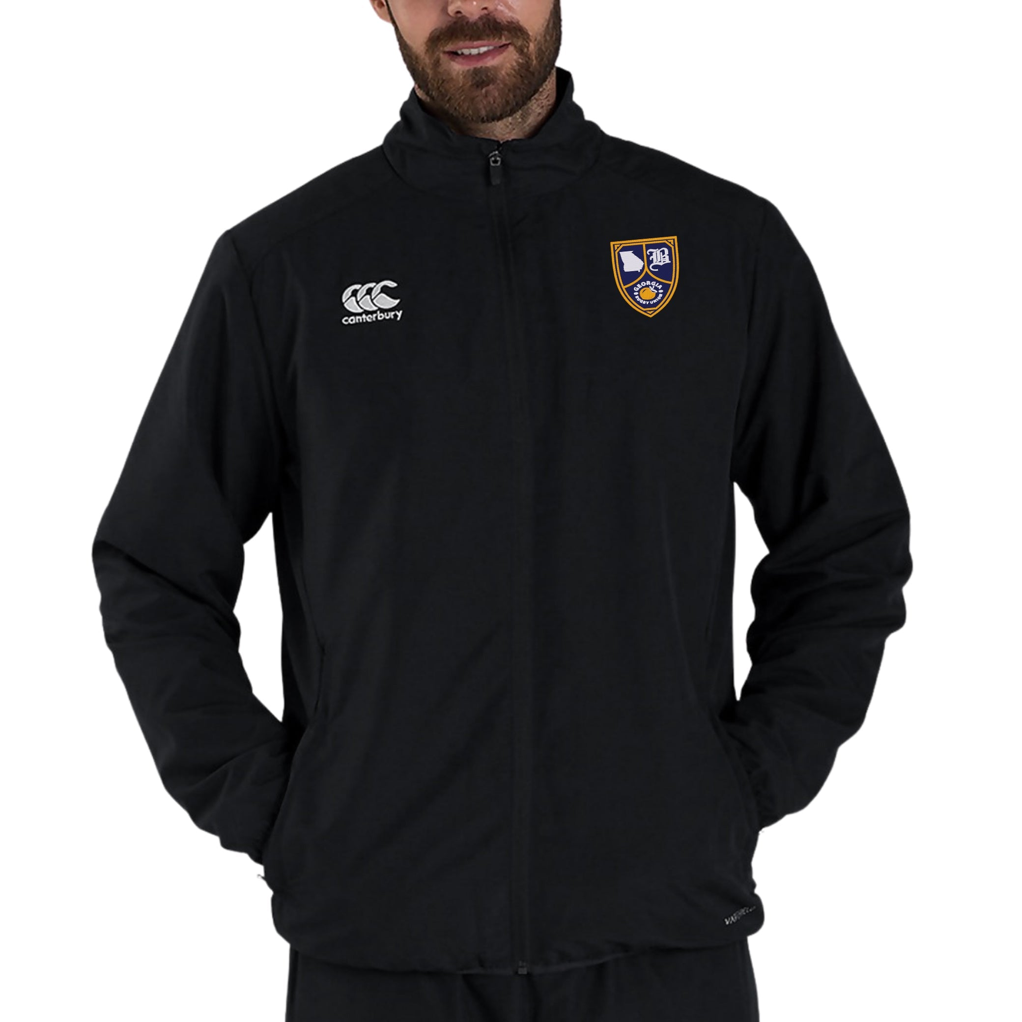 Georgia Rugby Union CCC Performance Track Jacket - Lightweight & Breathable for Training & Match Days - Perfect for Rugby Players, Fans & Outdoor Sports Enthusiasts