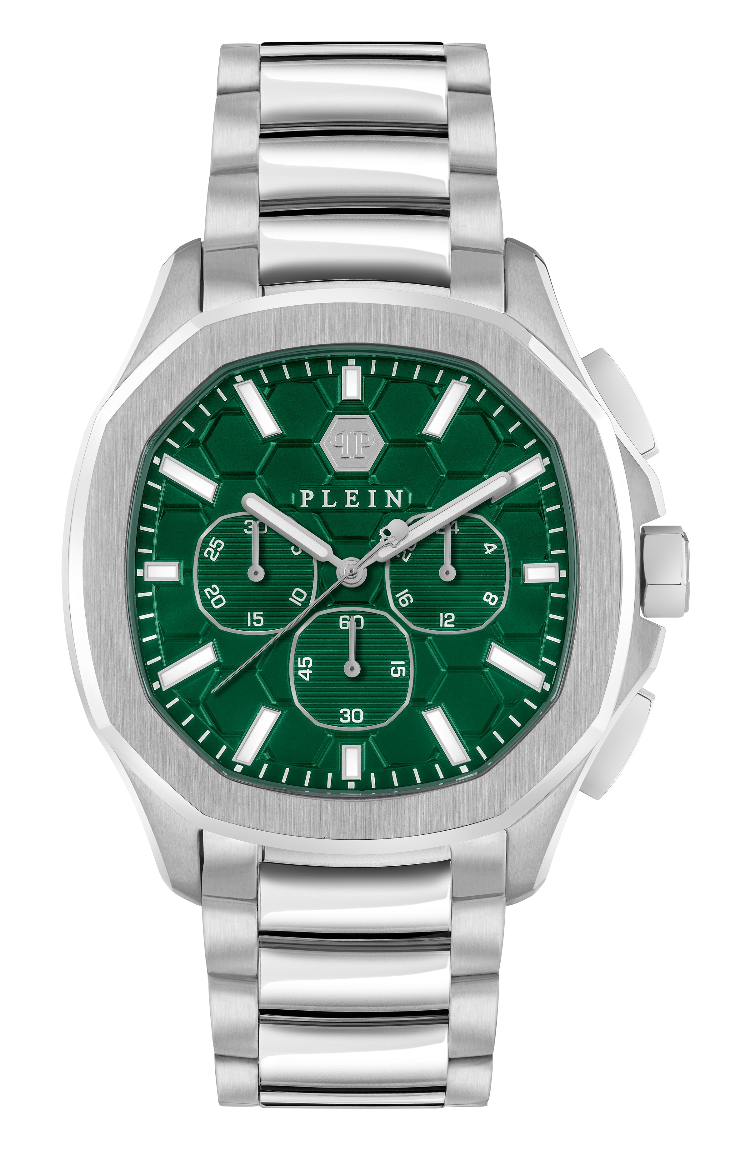 Spectre Chrono Bracelet Watch for Men - Stainless Steel Waterproof Sports Wristwatch - Perfect for Running, Gym & Outdoor Activities