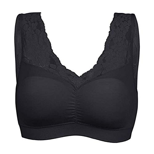 Seamless Front Lace Sports Bra for Women - Comfortable & Breathable Workout Top for Yoga, Running, and Gym