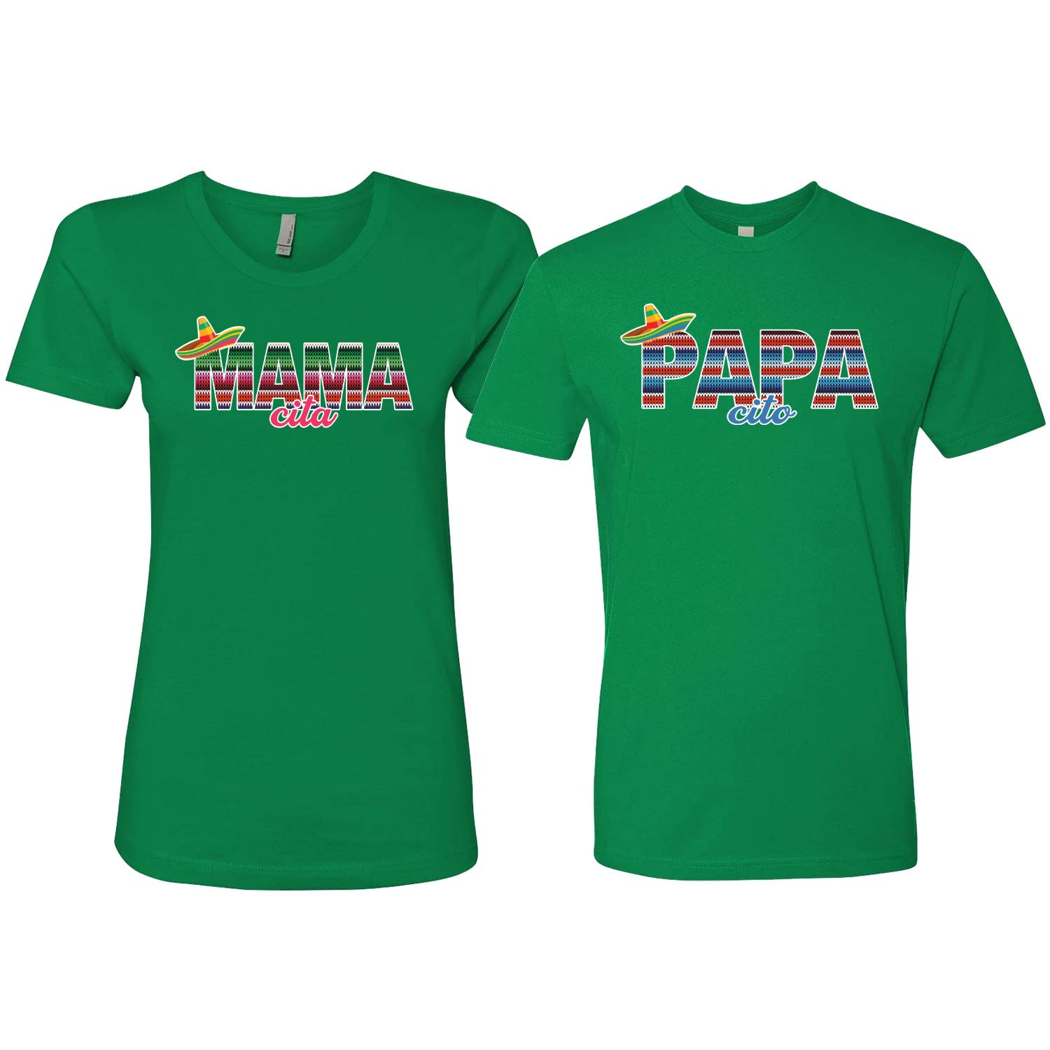 Mexican Spanish Couples Tee - Matching His & Hers for Best Friends