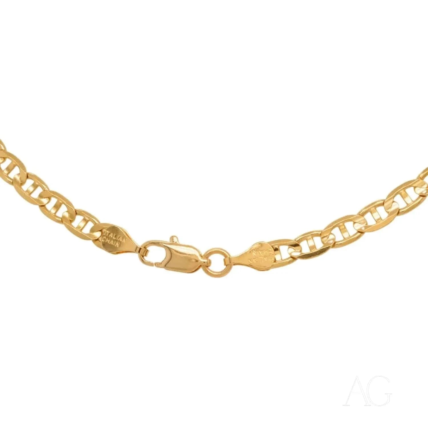 18K Gold Anchor Chain Necklace for Women - Elegant & Durable Jewelry Gift for Anniversary, Birthday, Valentine's Day | Perfect for Layering, Everyday Wear & Special Occasions