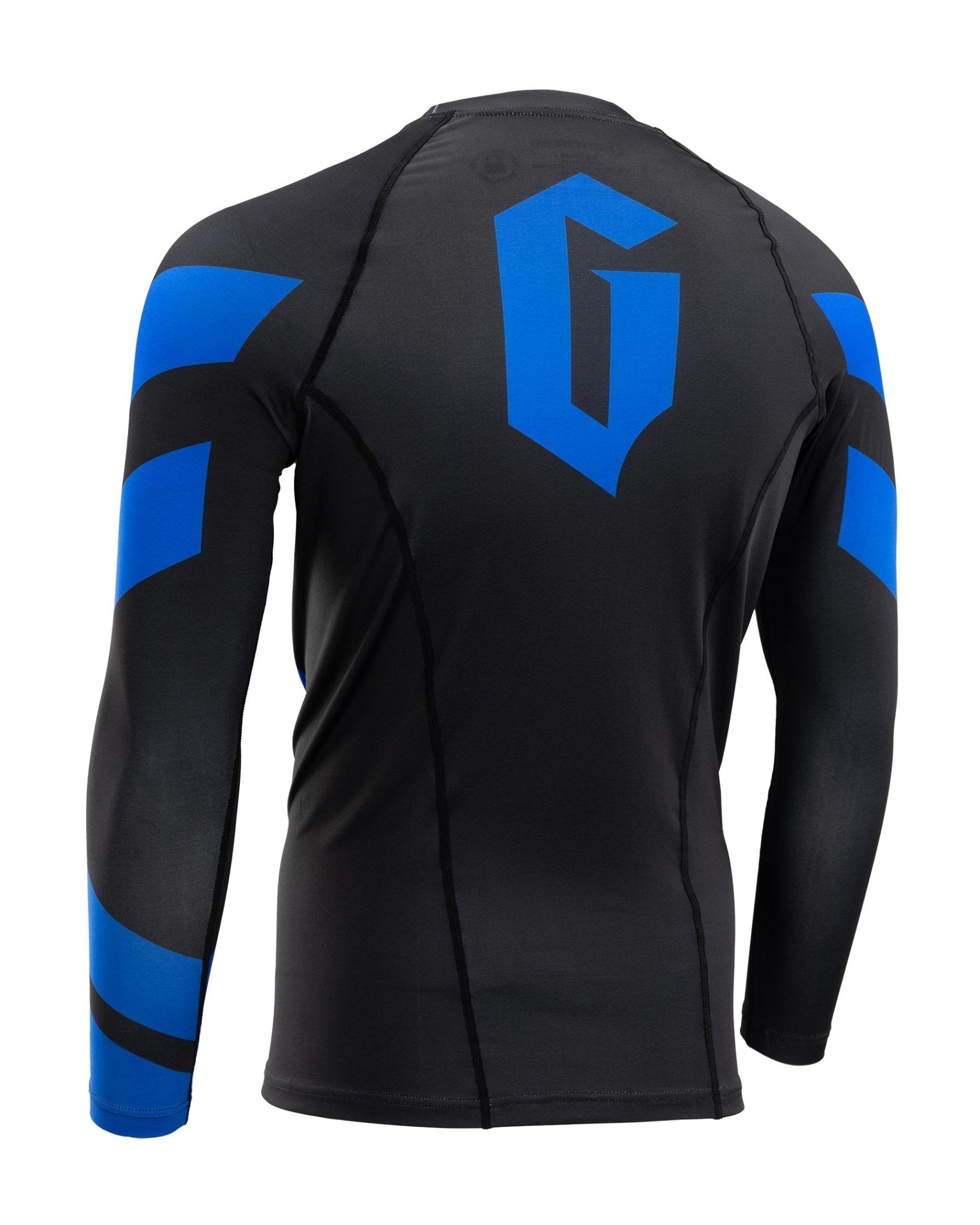 Men's Long Sleeve Pro Ranked Rash Guard - UPF 50+ Sun Protection for Surfing, MMA & Water Sports