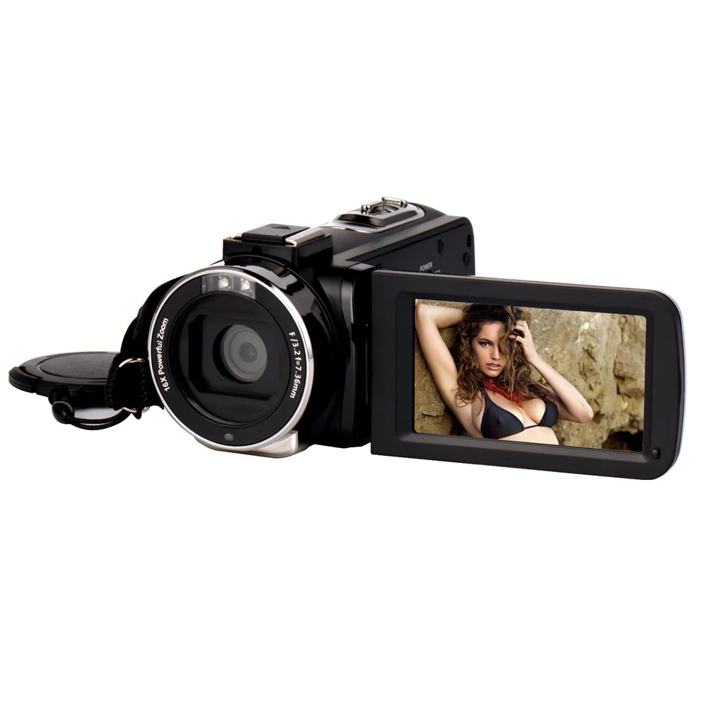 12MP CMOS Digital Camera for Photography & Vlogging - HD Video, Compact & Lightweight for Travel, Outdoor Adventures & Everyday Use