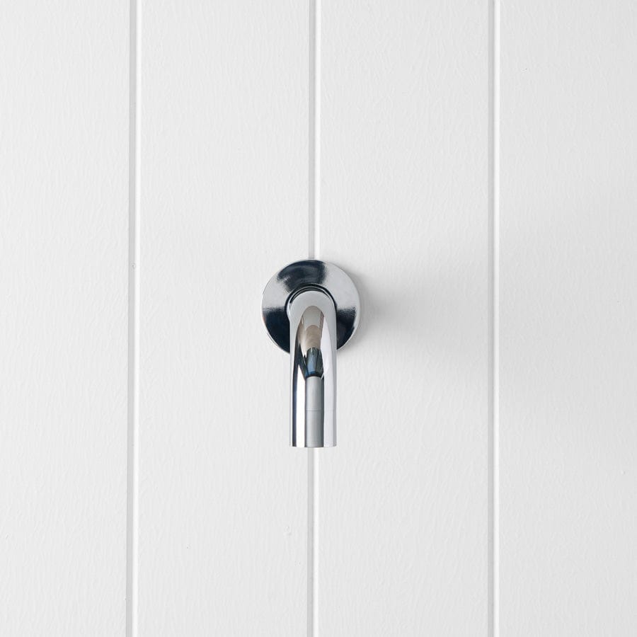 Sydney Wall Spout Chrome - Premium Bathroom Faucet for Modern Sink & Vanity - Perfect for Home, Hotel, and Commercial Use