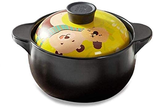 **Terracotta Stew Pot - Ceramic Clay Cooking Pot for Healthy & Energy-Efficient Casseroles | Heat Retention & Slow Cooking | Perfect for Soups, Stews & Braised Dishes**
