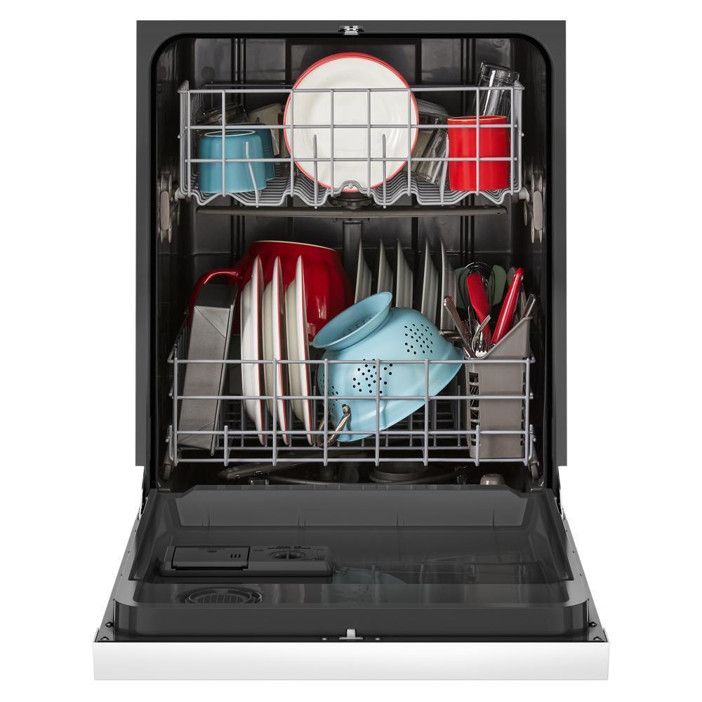 Amana ADFS2524RW 24-Inch Built-In Dishwasher with Midnight Black Interior - Quiet Operation, Energy Efficient for Modern Kitchens