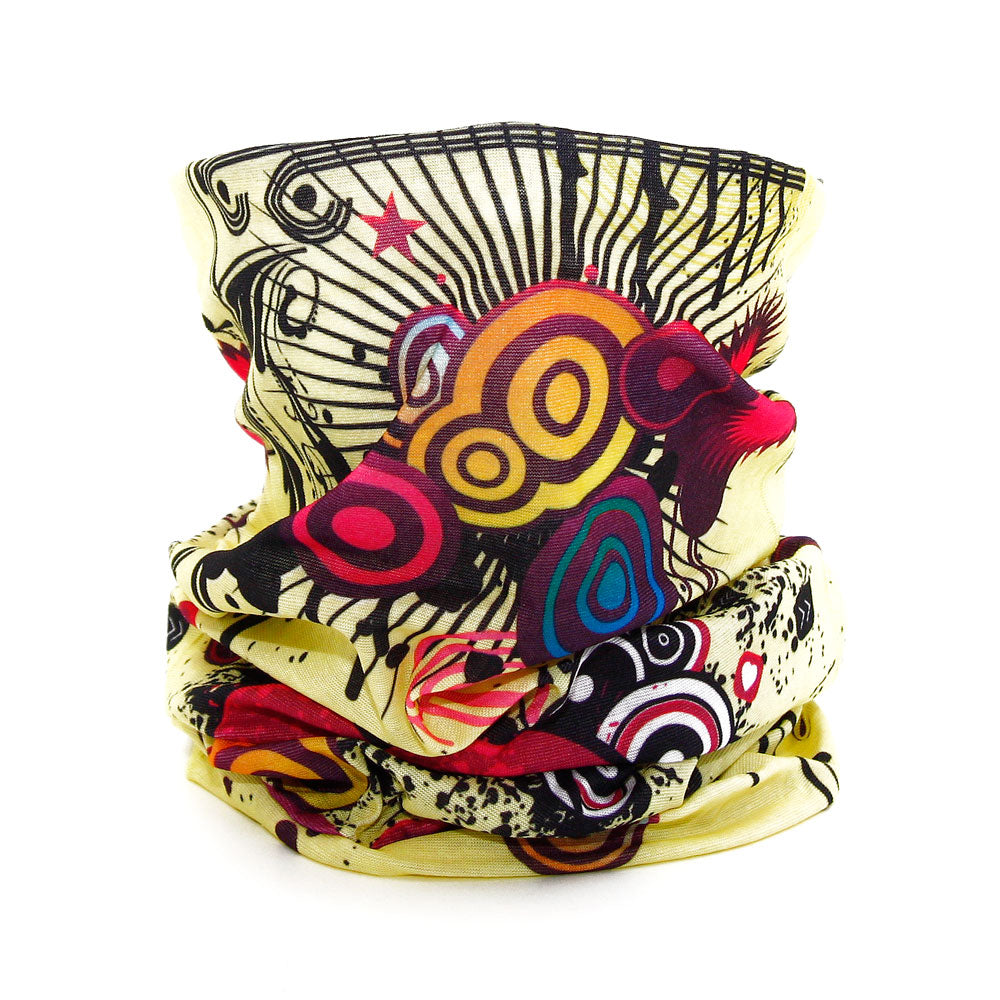 Breathable Neck Gaiter Bandana - UPF 50+ Sun Protection Face Cover for Outdoor Activities, Running, Hiking & Cycling