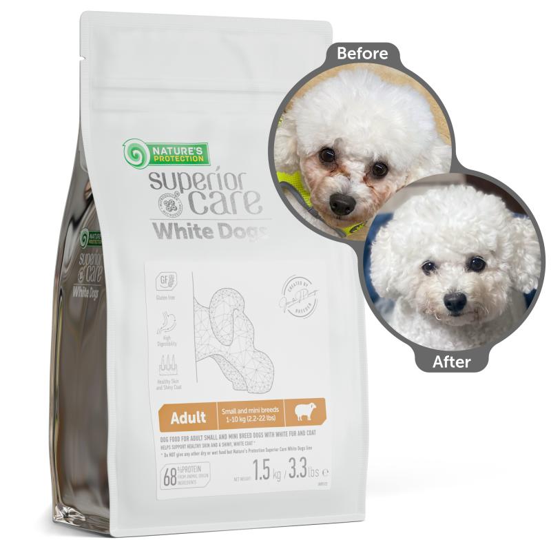 Premium Lamb Formula Small & Mini Breed Dog Food for Healthy Skin & Shiny Coat - Ideal for Adult Dogs with Sensitive Skin or Light Coats - Perfect for Daily Feeding & Grooming Care