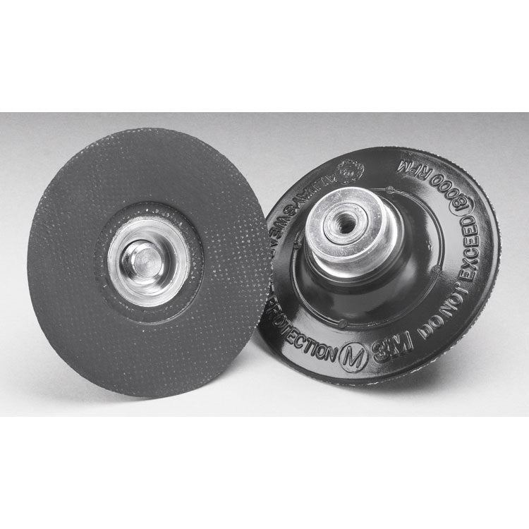 3M 45092 3 Roloc Disc Backing Pad - 1/4-20 Internal Thread Medium Grit for Metal Grinding & Surface Prep - Perfect for Automotive, Woodworking & DIY Projects