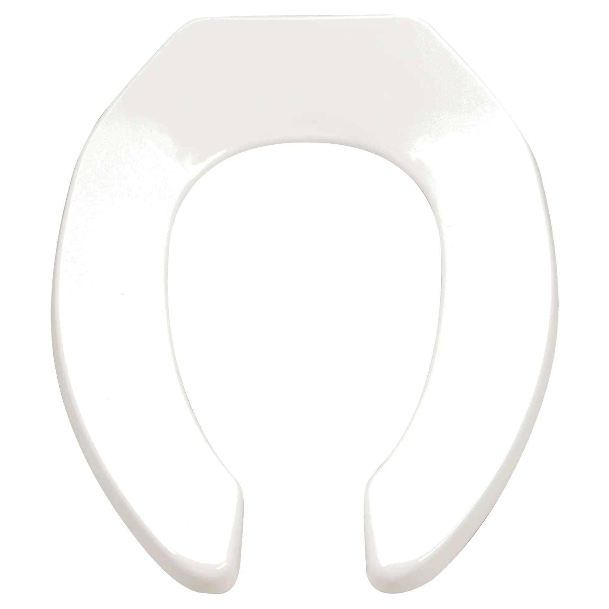 Heavy Duty Commercial Elongated Toilet Seat - Durable Open Front Design for High Traffic Restrooms, Schools & Offices
