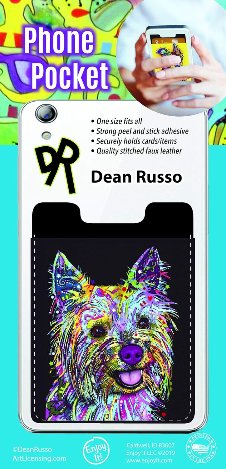 Yorkie Phone Pocket - Secure & Stylish Cell Phone Holder for Running, Hiking & Everyday Use - Perfect for Active Lifestyles