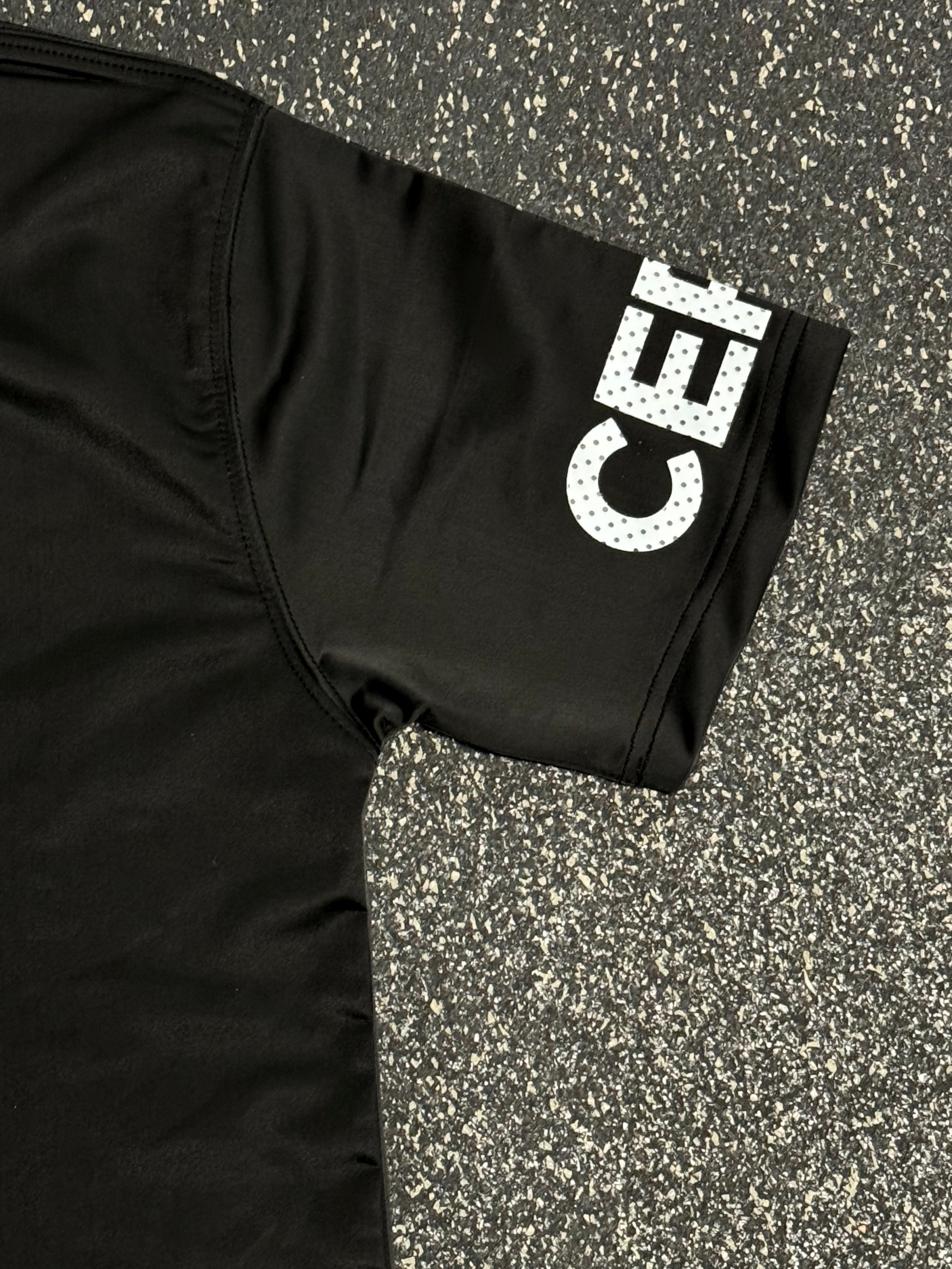 Cerus Black Fusion Men's T-Shirt - Premium Cotton Comfort Fit Tee for Casual Wear & Gym Workouts