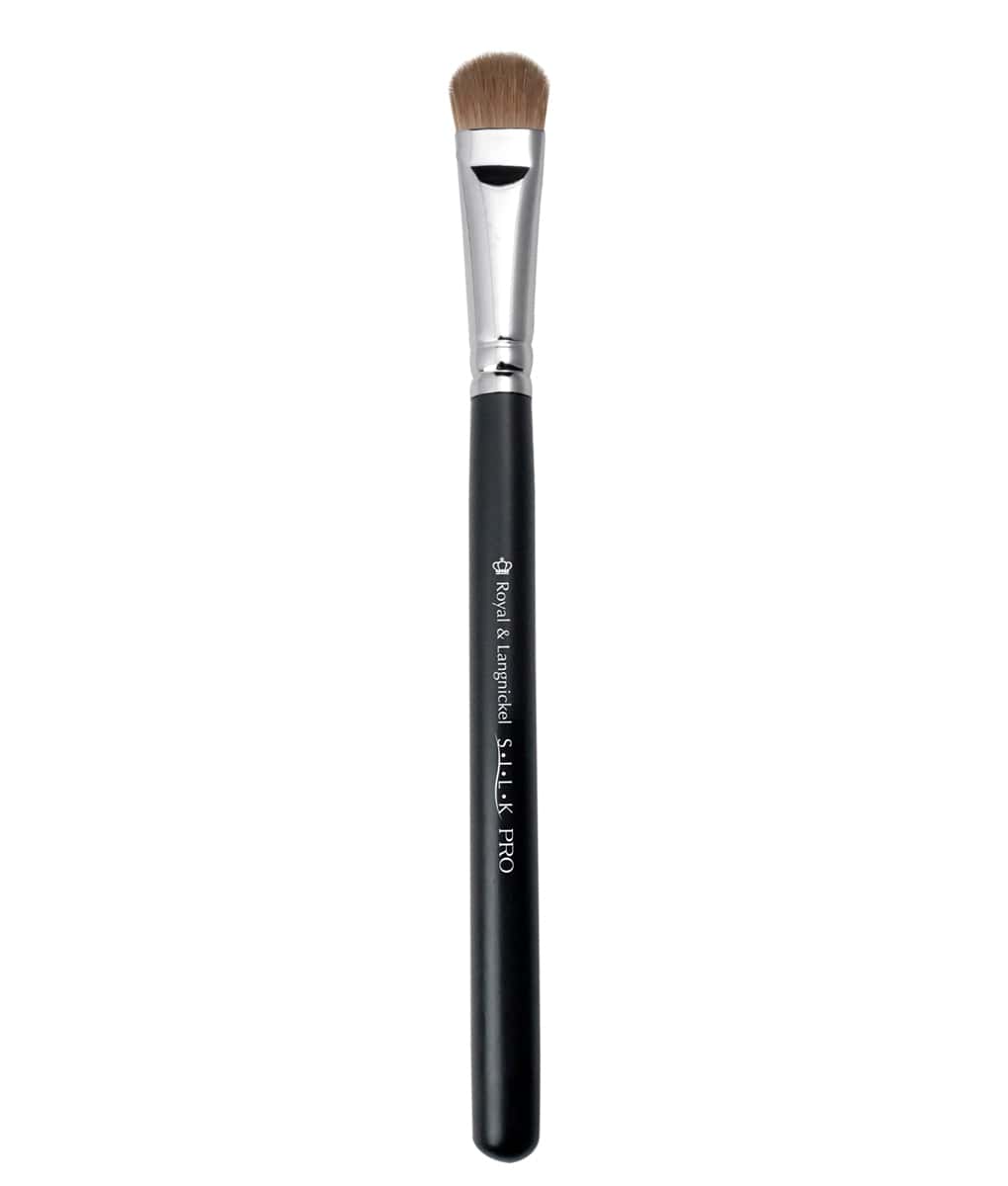 Professional Medium Eye Shader Brush - Soft Synthetic Bristles for Blending & Contouring - Perfect for Eyeshadow, Crease & Smokey Eye Makeup - Ideal for Daily Use & Professional Makeup Artists