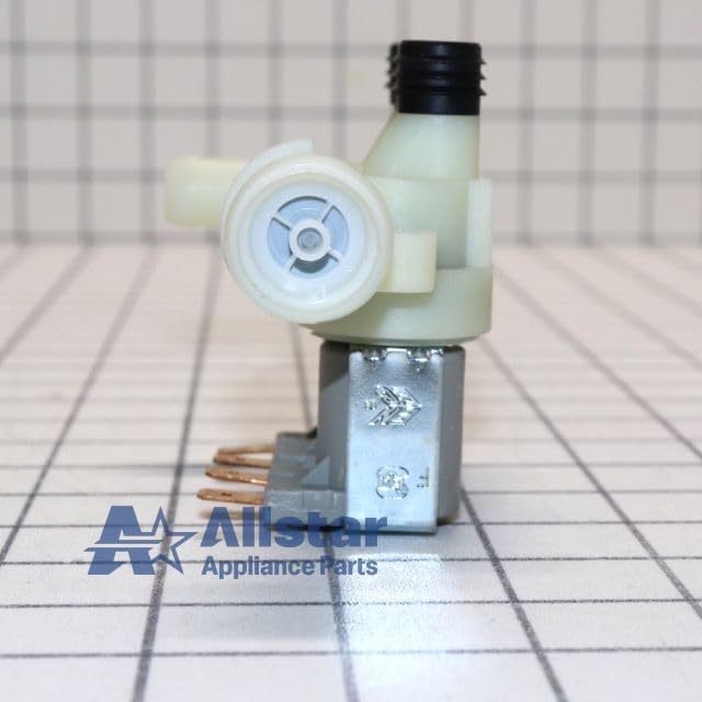 12001930 Washing Machine Water Inlet Valve Replacement Part - Universal Fit for Most Brands - Easy DIY Installation for Laundry Room & Home Appliance Repair
