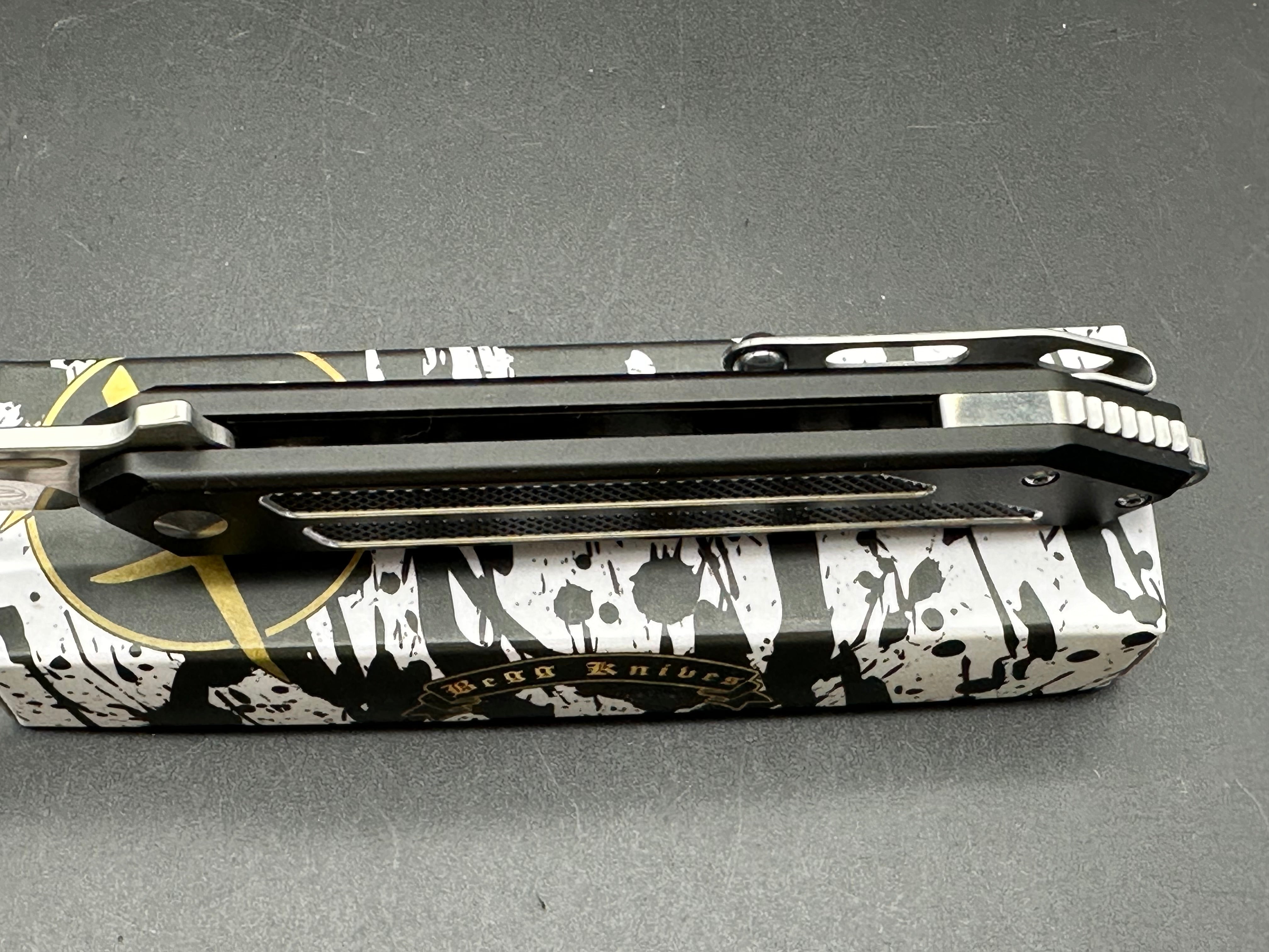 Begg Knives Kwaiken Liner Lock Folding Pocket Knife - 3.5
