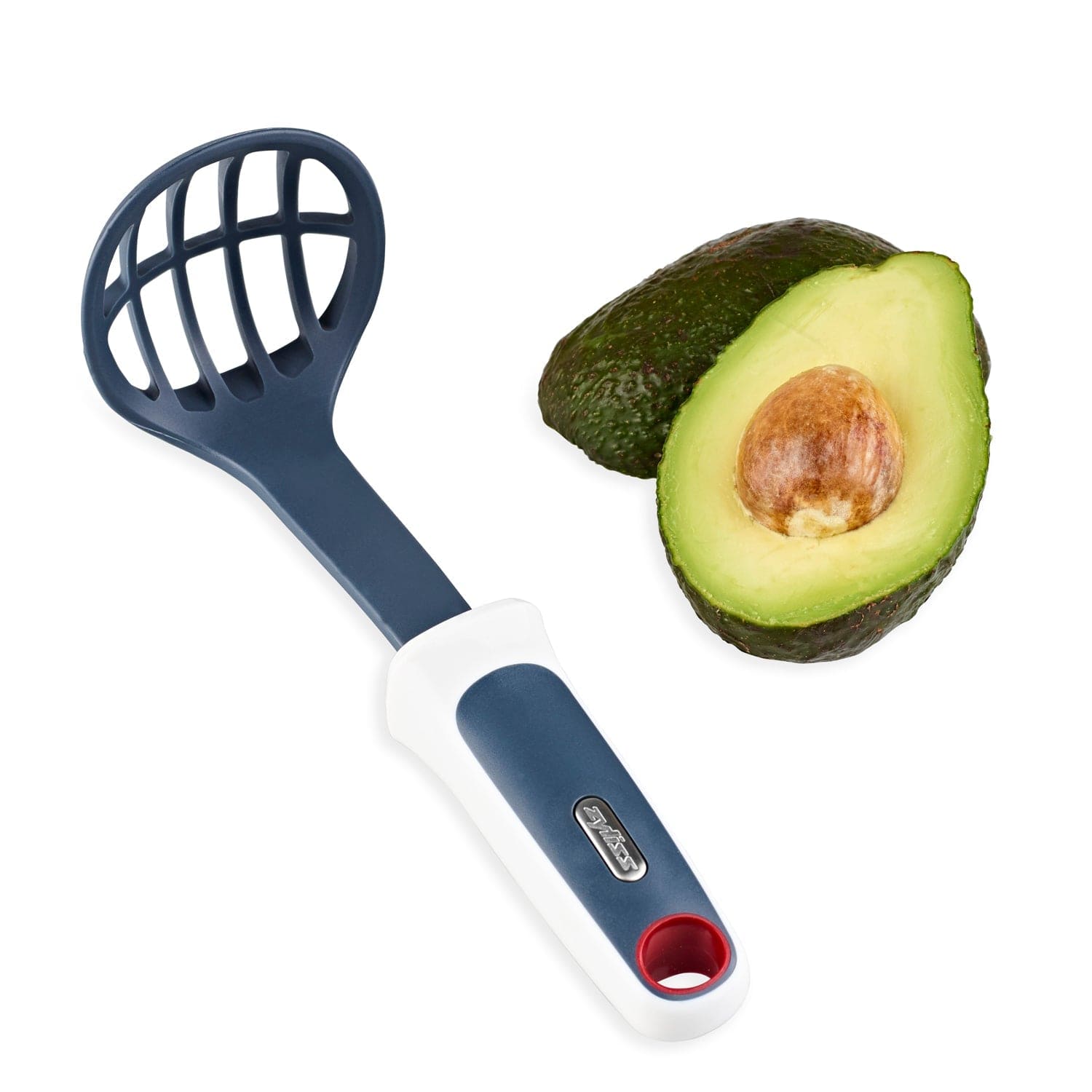 Zyliss Miniature Masher and Scoop - Perfect for Baby Food, Potatoes & Avocados | Kitchen Gadget for Pureeing & Serving | Compact & Durable Design