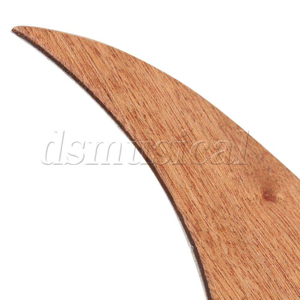 40/41 Inch Acoustic Folk Guitar Pickguard - Mahogany Wood Scratch Plate for Guitar Protection | Perfect for Acoustic, Folk & Classical Guitars | Prevents Scratches & Enhances Aesthetics