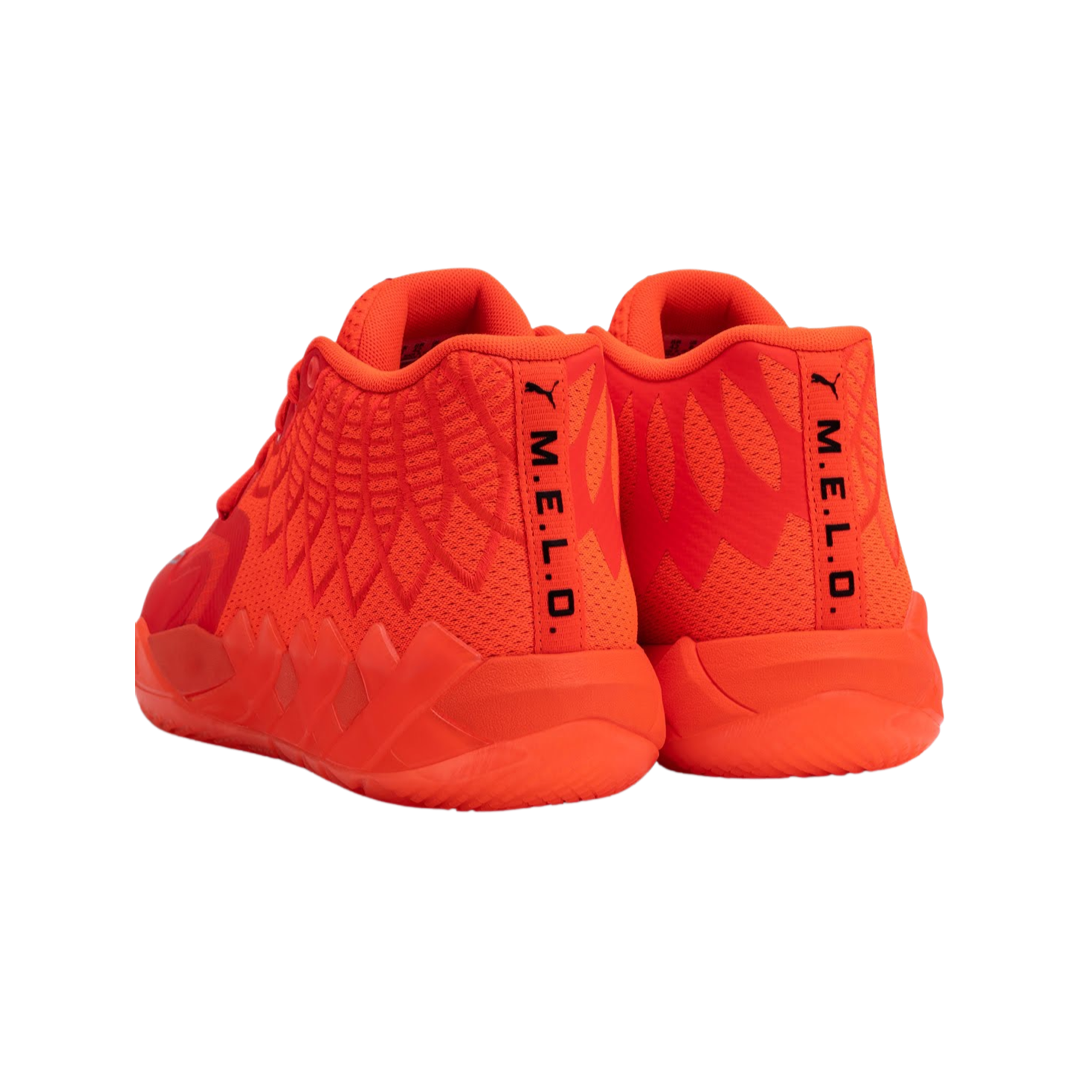 PUMA MB1 LaMelo Ball Basketball Shoes - Red Blast Fiery Red for Men | High-Performance Court Sneakers for Basketball & Streetwear