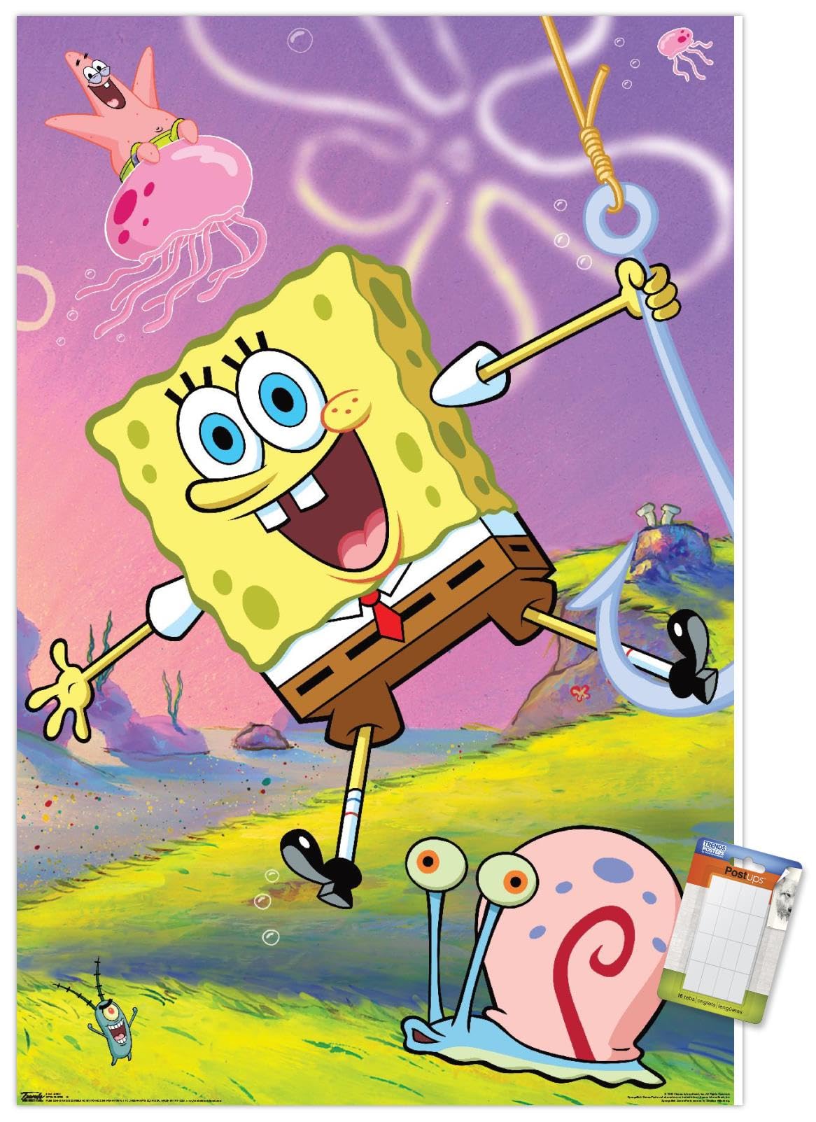 Trends International Nickelodeon SpongeBob SquarePants Premium Wall Poster Set - 22.375
