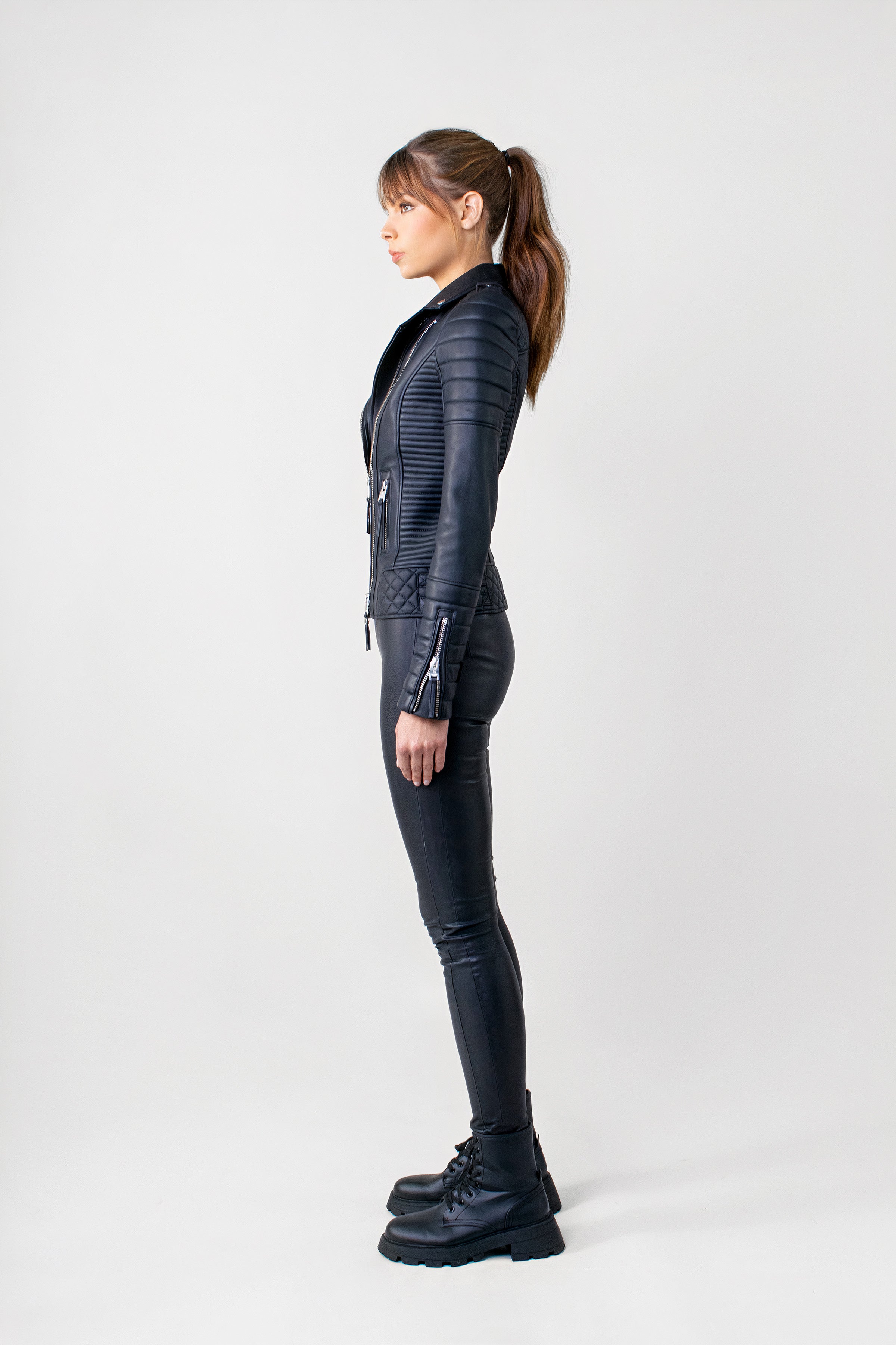 Kay Michaels: No Life 'Til Leather Women's Jacket - Stylish Biker Jacket for Women, Perfect for Motorcycle Riding, Concerts & Night Out