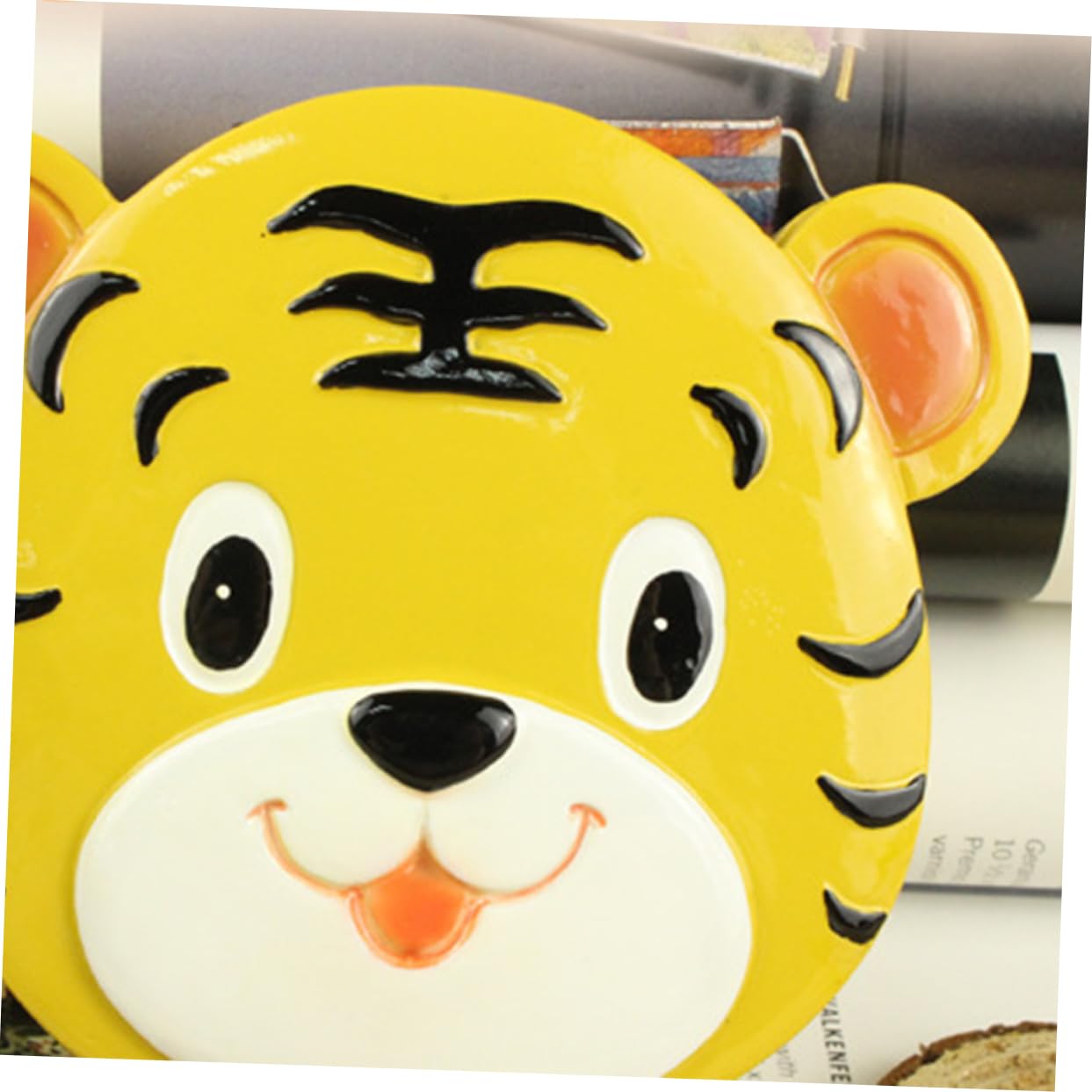GREENADSCAPE Elegant Baby Tooth Keepsake Box - Cartoon Tiger Design, Durable Tooth Storage Case for Boys & Girls - Perfect for Saving First Teeth & Childhood Memories