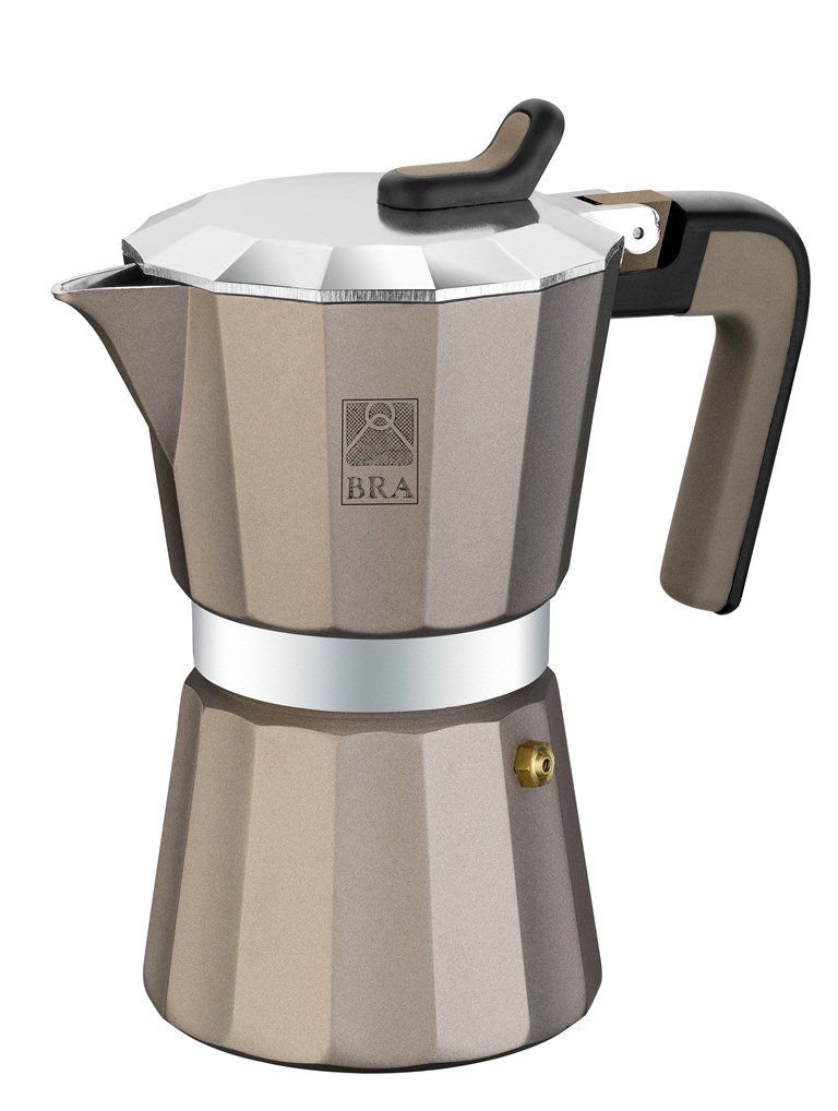 Premium Braisogona Titanium Aluminum 1 Cup Coffee Maker - Portable Single Serve Drip Coffee Brewer for Camping, Office & Travel
