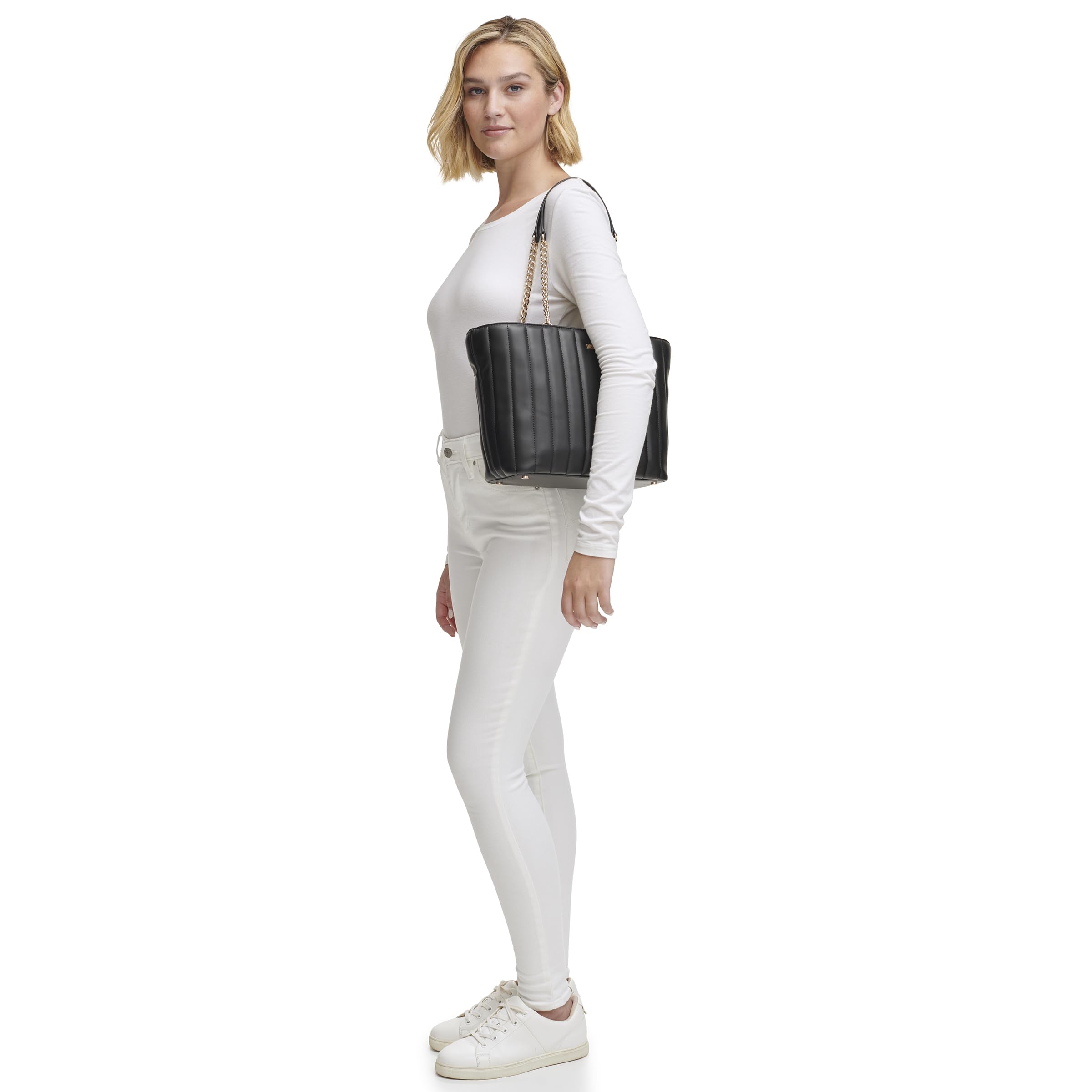 DKNY Lexington Tote Bag for Women - Stylish Designer Handbag with Spacious Compartment - Perfect for Work, Travel & Everyday Use