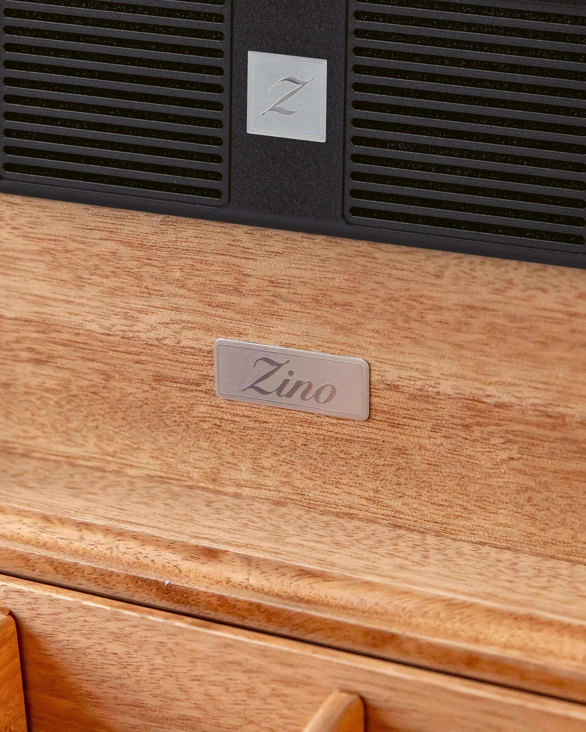 Premium Zino Z60 Humidor - Holds 50-60 Cigars | Spanish Cedar Wood | Perfect for Home, Office & Cigar Collectors | Ideal for Aging & Storing Premium Cigars