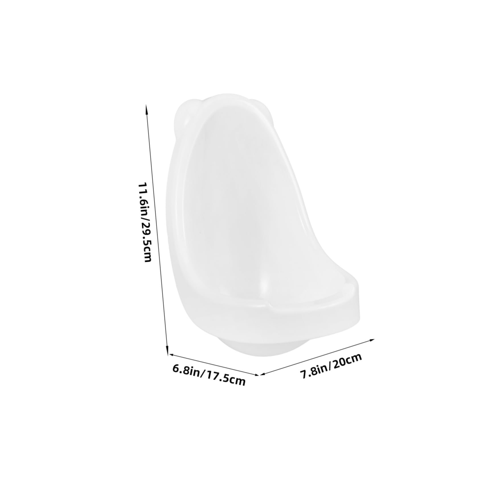 Portable Boys Urinal Potty Trainer - Adjustable Height, Anti-Splash Design, Safe & Sturdy PP Material for Toddler Potty Training | Ideal for Home, Travel & Daycare Use