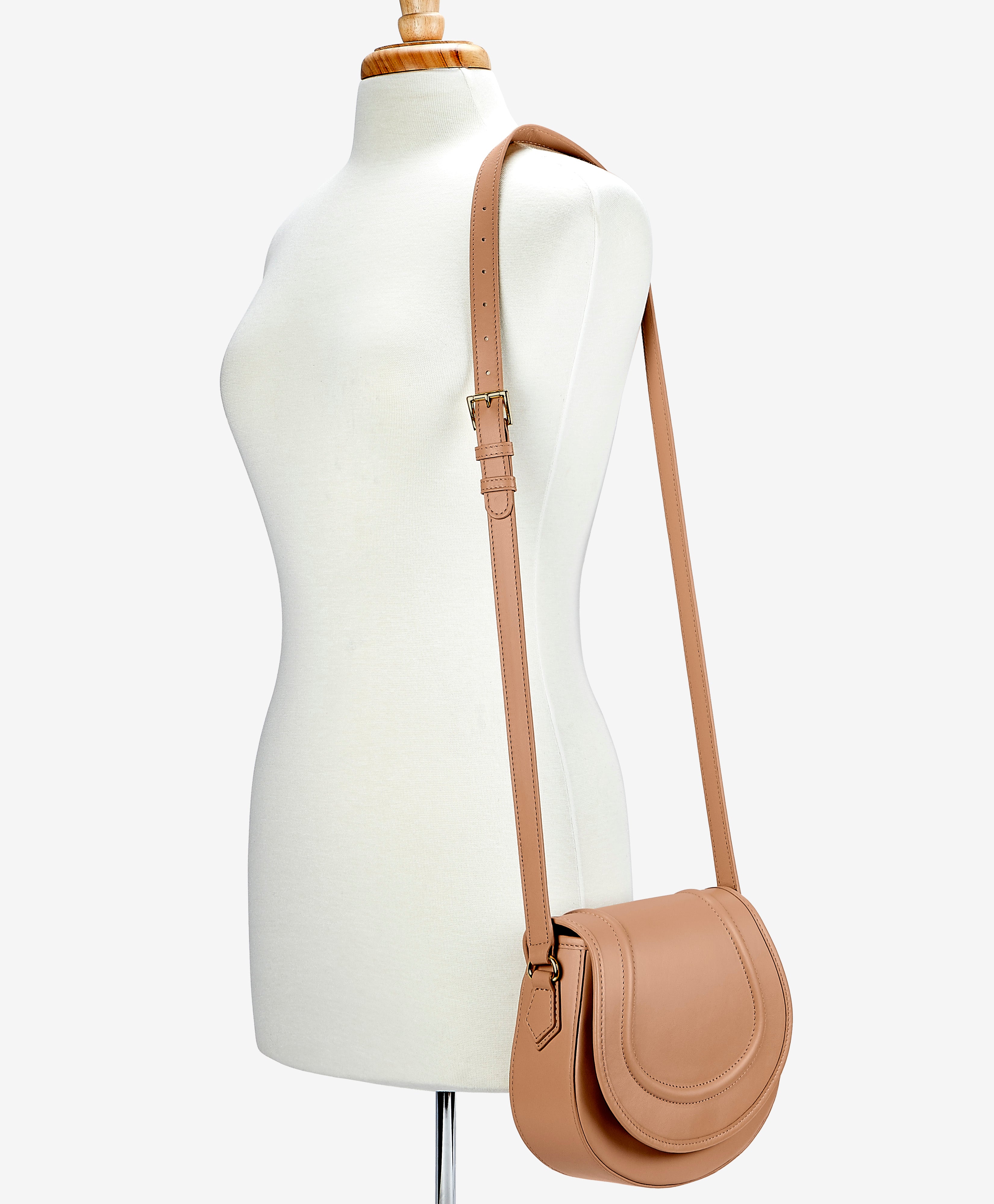 Jenni Saddle Bag for Women | Genuine Leather Crossbody Purse | Fashionable Shoulder Bag for Daily Use, Travel & Work