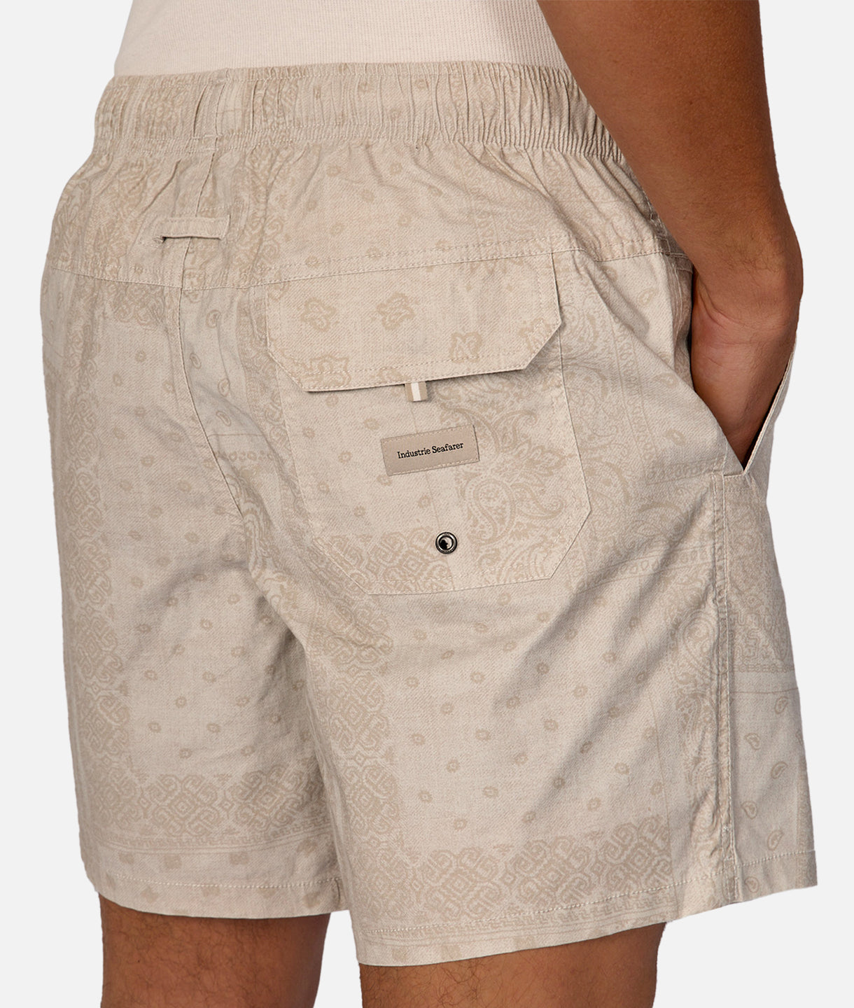 Winona Swim Shorts for Men - Quick-Dry Sand Wheat Color - Perfect for Beach, Pool, and Summer Vacations