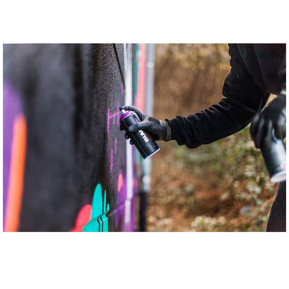 Montana Black High-Pressure Spray Paint - Lavender 400ml for Graffiti & DIY