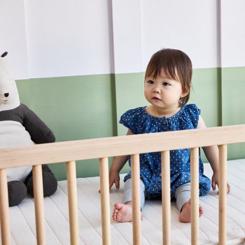 Organic Crib Mattress - Eco-Friendly, Non-Toxic Baby Mattress for Safe Sleep | Perfect for Nursery, Daycare & Travel Cribs