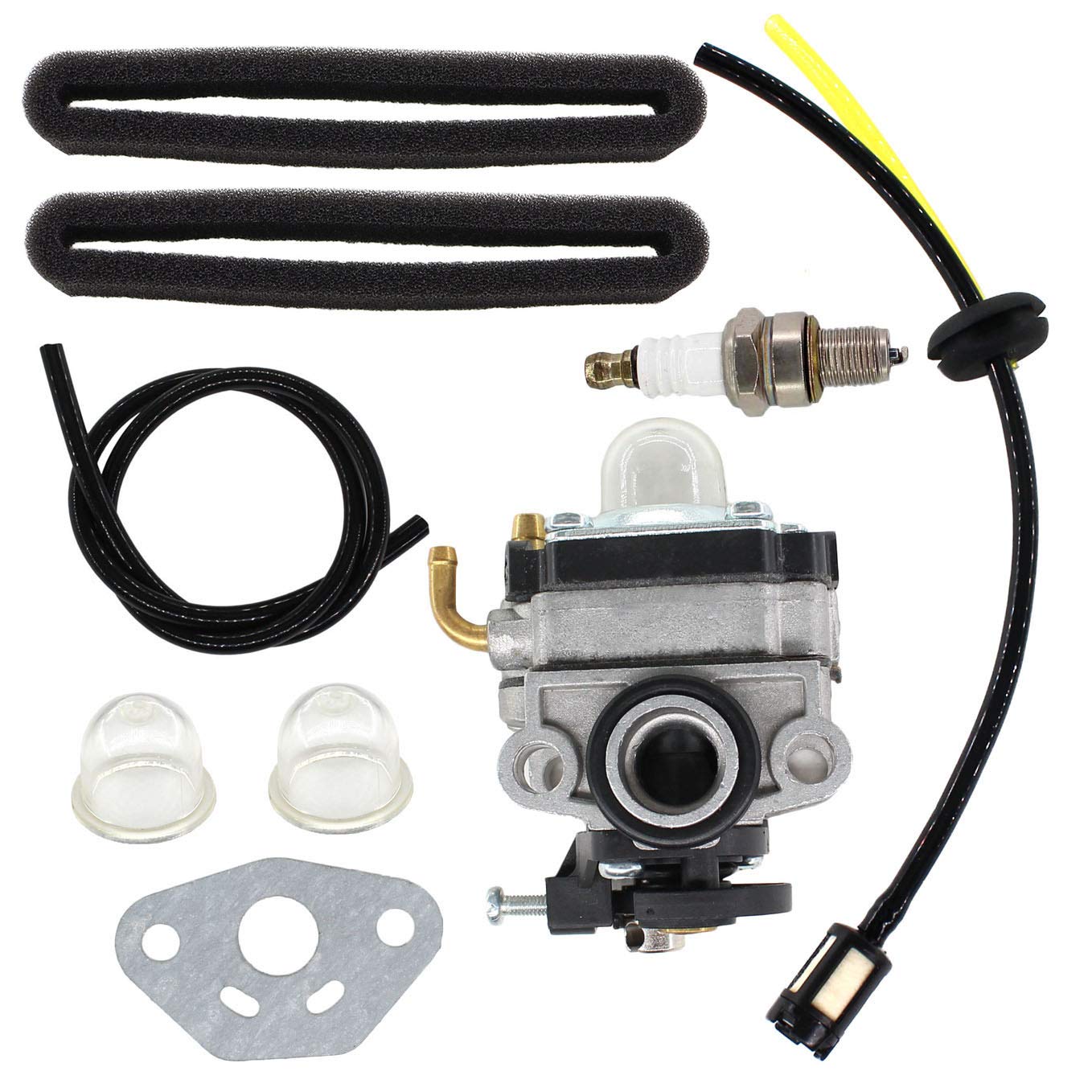 USPEEDA Carburetor Tune Up Kit for Echo SRM2000 SRM2200 GT2200 GT1100 Trimmer - Replacement Part #12300040630 - Perfect for Lawn Maintenance & Landscaping Tools