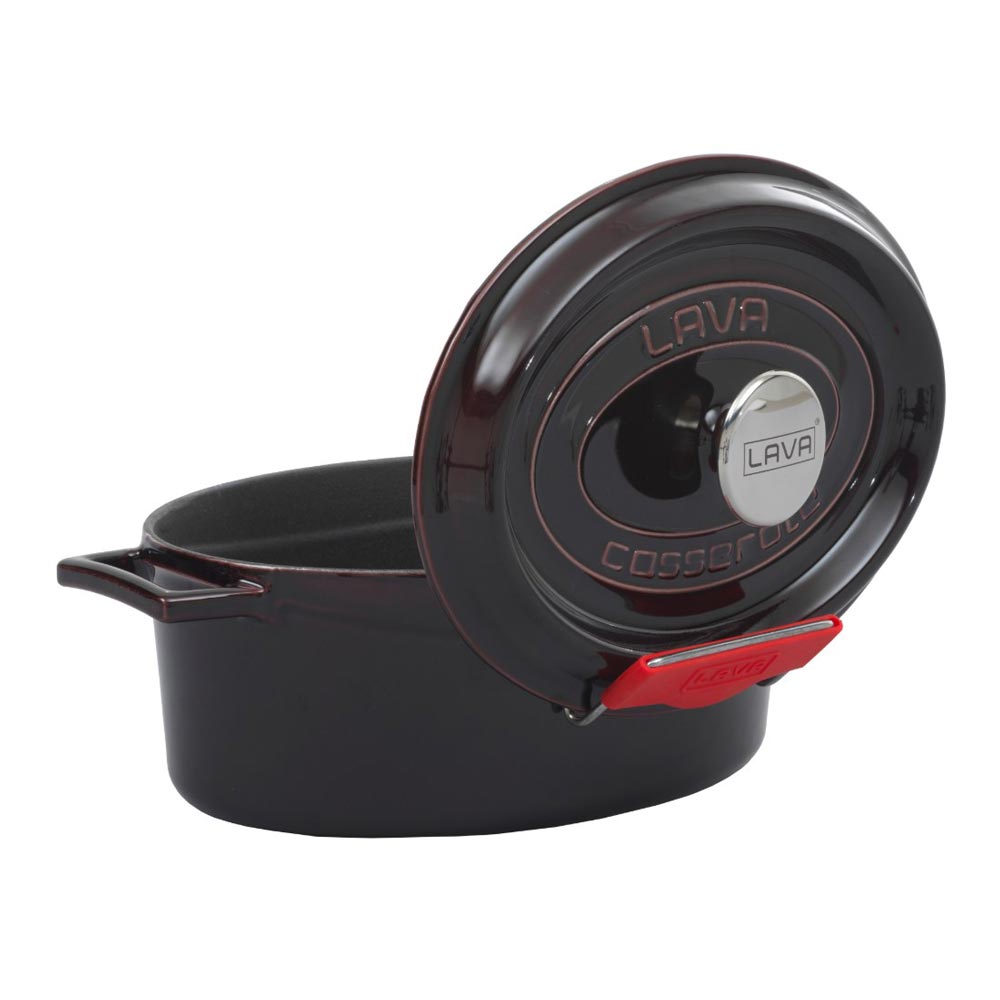 Arcata 991011 Red Lid Hanger - 4 1/8 Inch Kitchen Organizer for Pots & Pans - Perfect for Hanging Lids on Cabinets, Drawers or Walls
