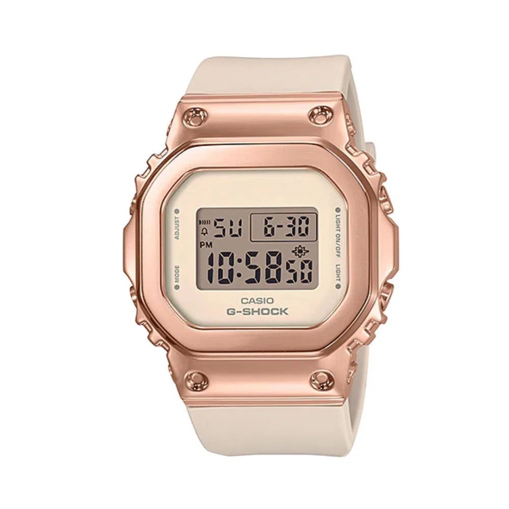 Casio G-Shock GMS5600PG-4D Digital Watch - Shock Resistant, Waterproof, Solar Powered - Perfect for Outdoor Sports, Hiking & Military Use