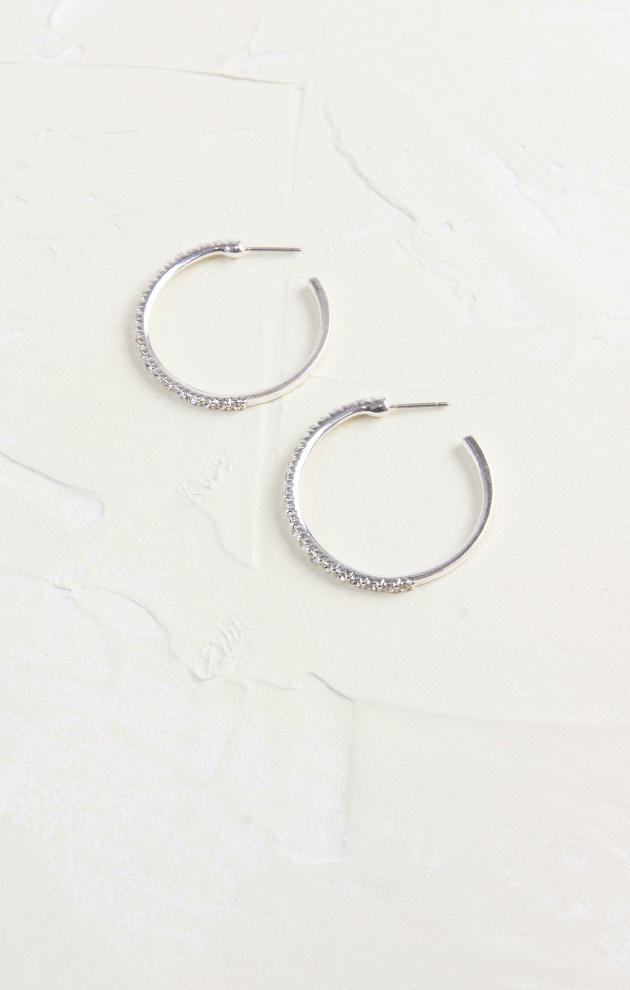 Tilly Crystal Hoop Earrings for Women - Sparkling Cubic Zirconia Stud Earrings | Perfect for Parties, Weddings & Everyday Wear