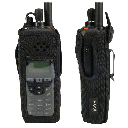 Icom LCF9011T SWIVEL Carry Case - Durable Protective Cover for Icom Radios, Perfect for Outdoor, Marine & Emergency Use