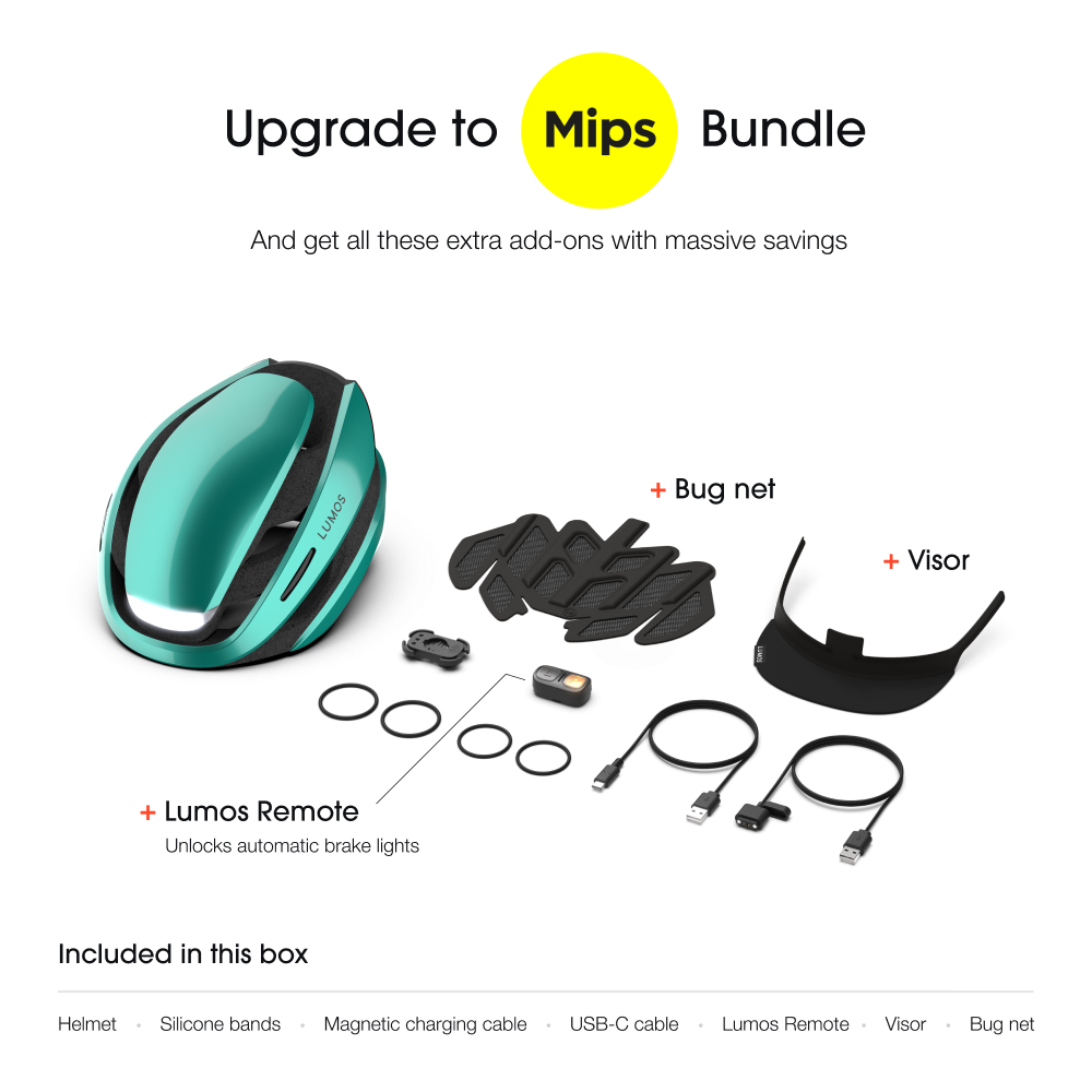 Lumos Ultra Bike Helmet with LED Lights - Smart Bluetooth Cycling Helmet for Night Riding Safety - Perfect for Urban Commuters & Mountain Bikers