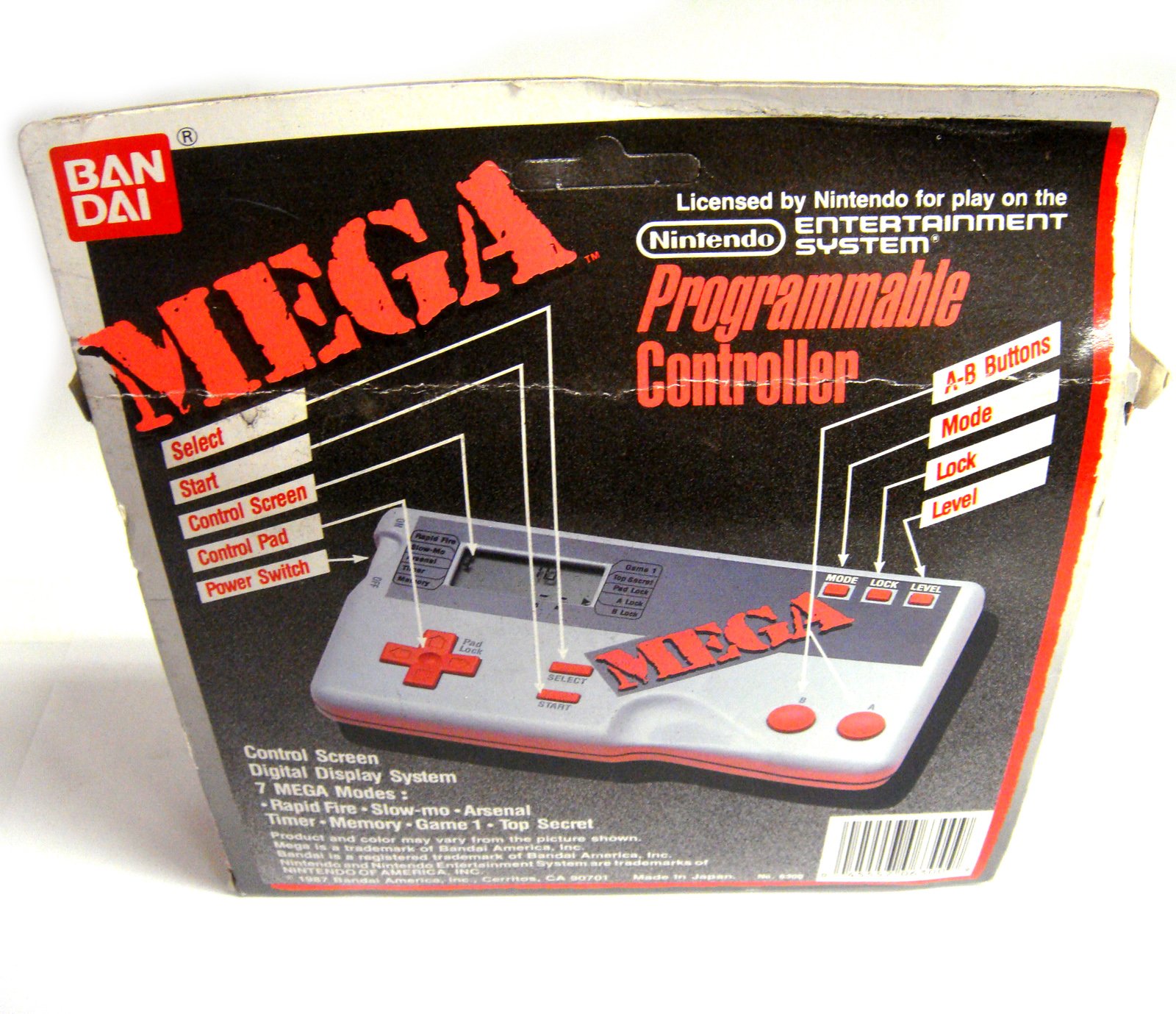 Bandai MEGA Programmable Controller - Customizable Remote Control for Robotics, DIY Projects & STEM Education | Perfect for Hobbyists, Engineers & Students